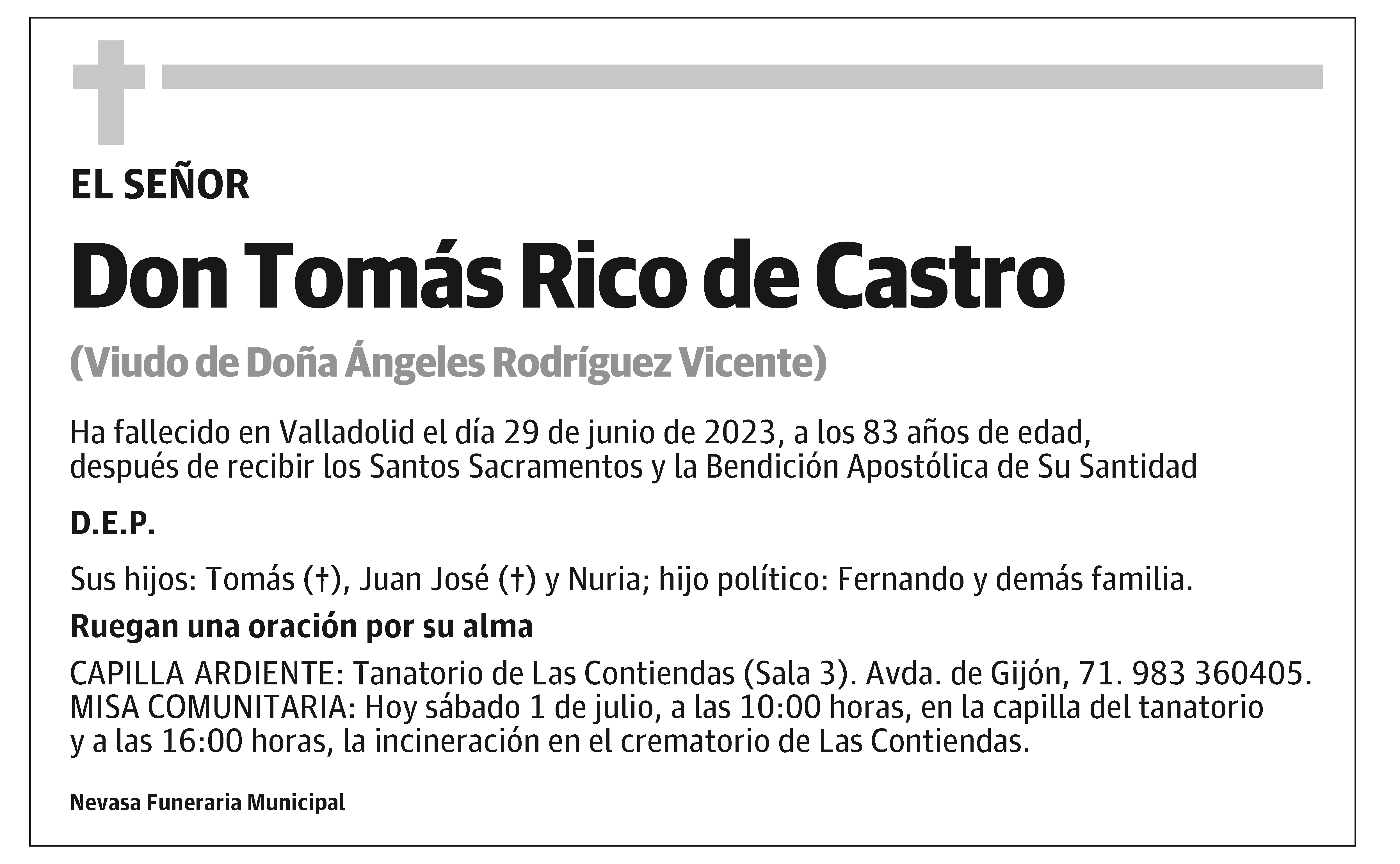 Tomás Rico de Castro