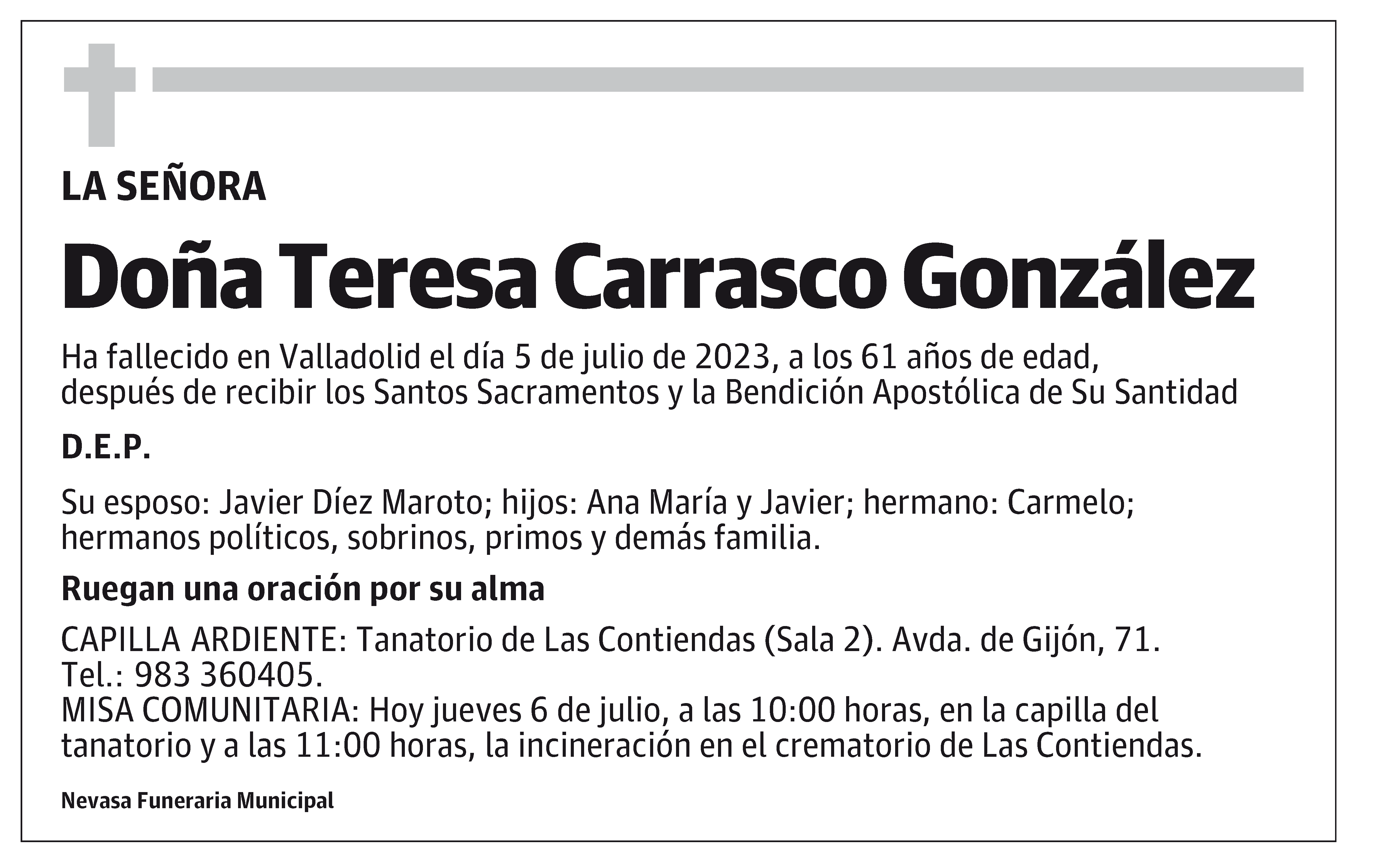 Teresa Carrasco González