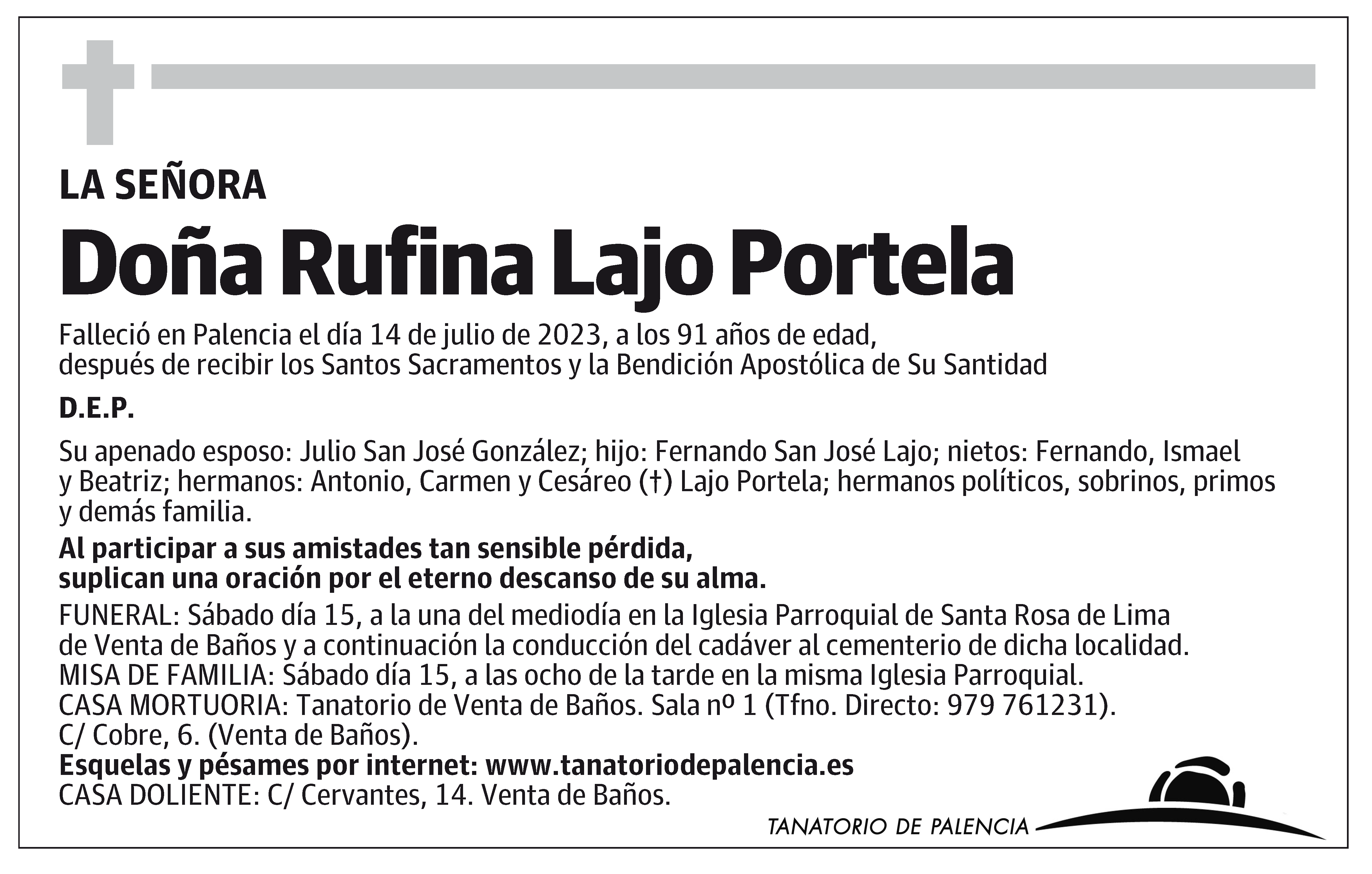 Rufina Lajo Portela