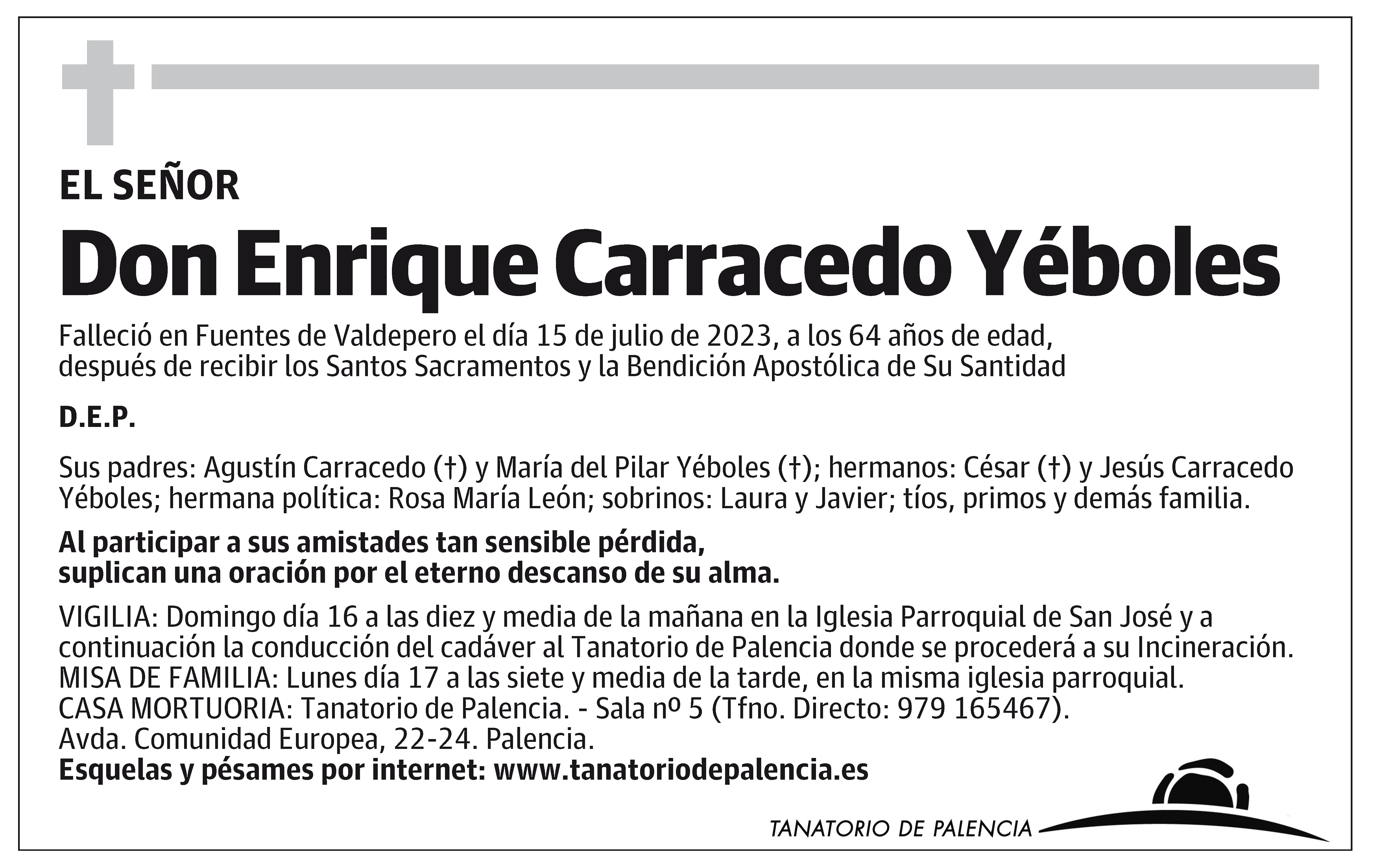 Enrique Carracedo Yéboles