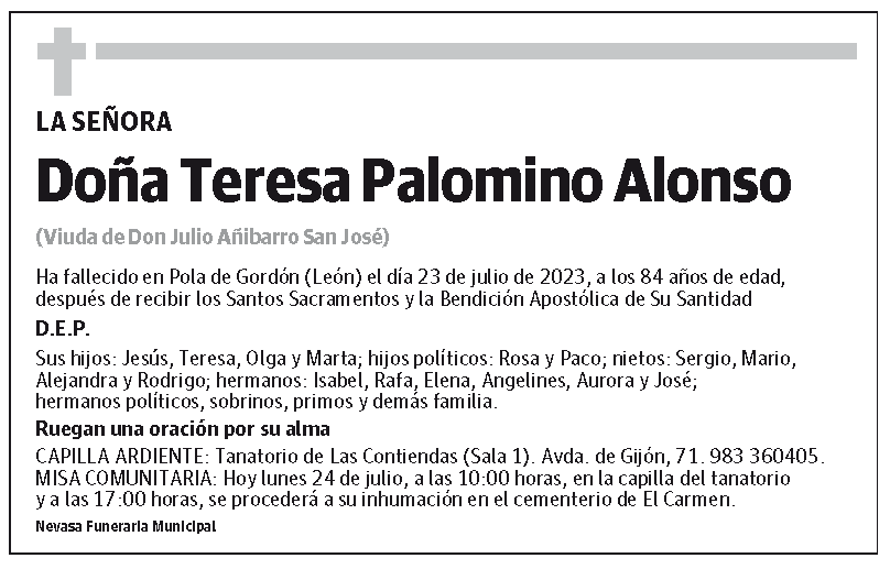 Teresa Palomino Alonso