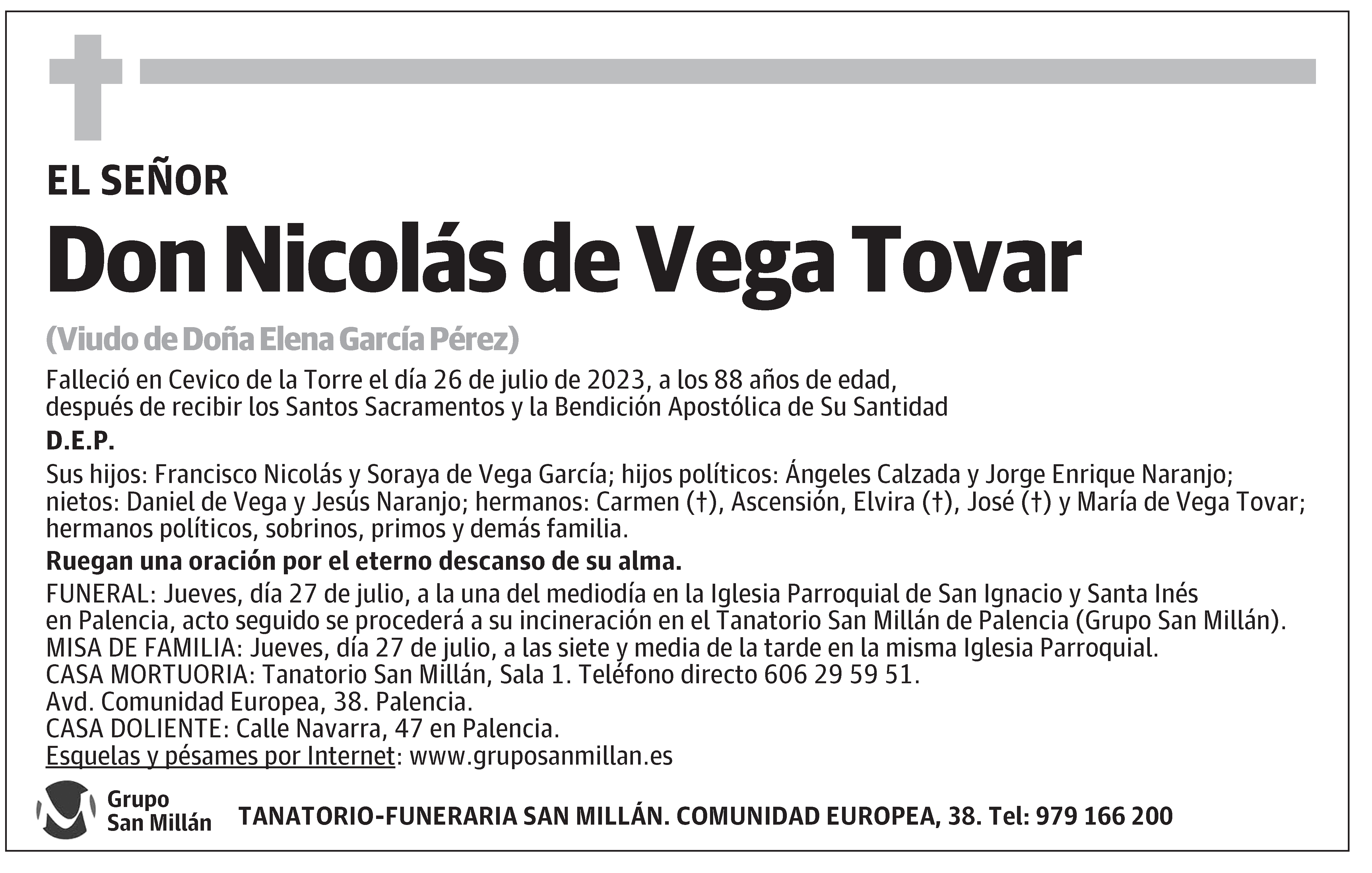 Nicolás de Vega Tovar