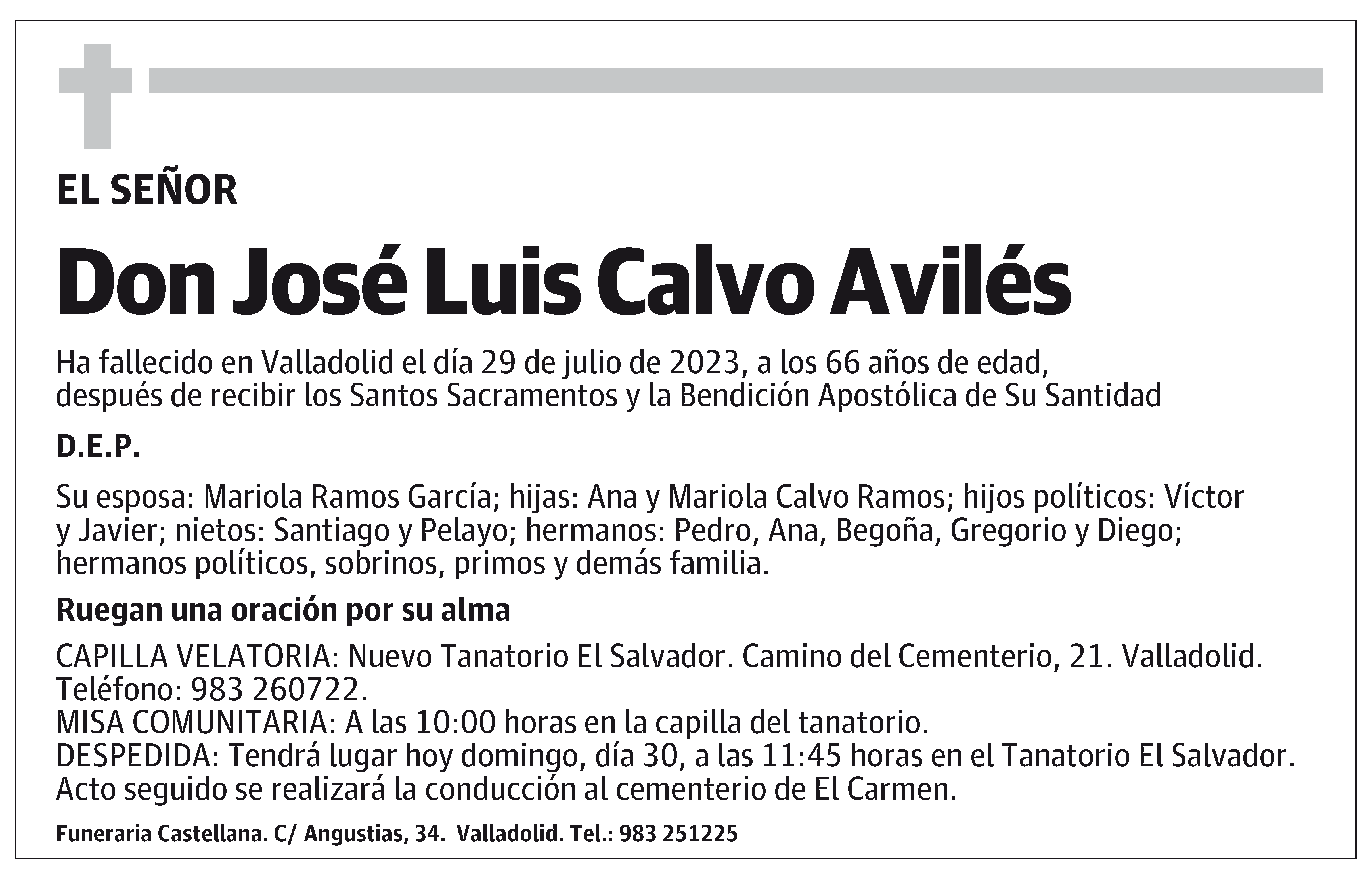 José Luis Calvo Avilés