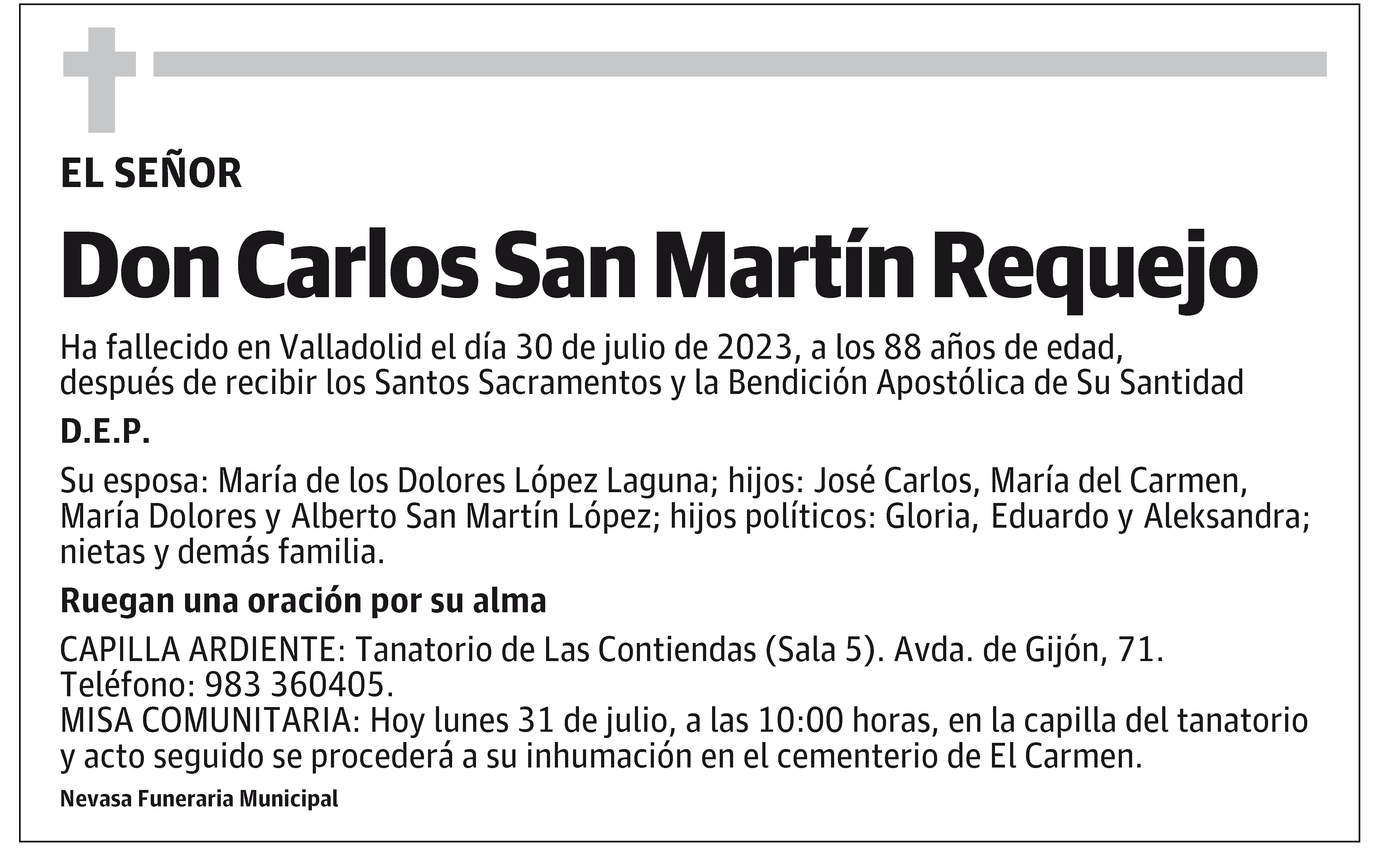 Carlos San Martín Requejo