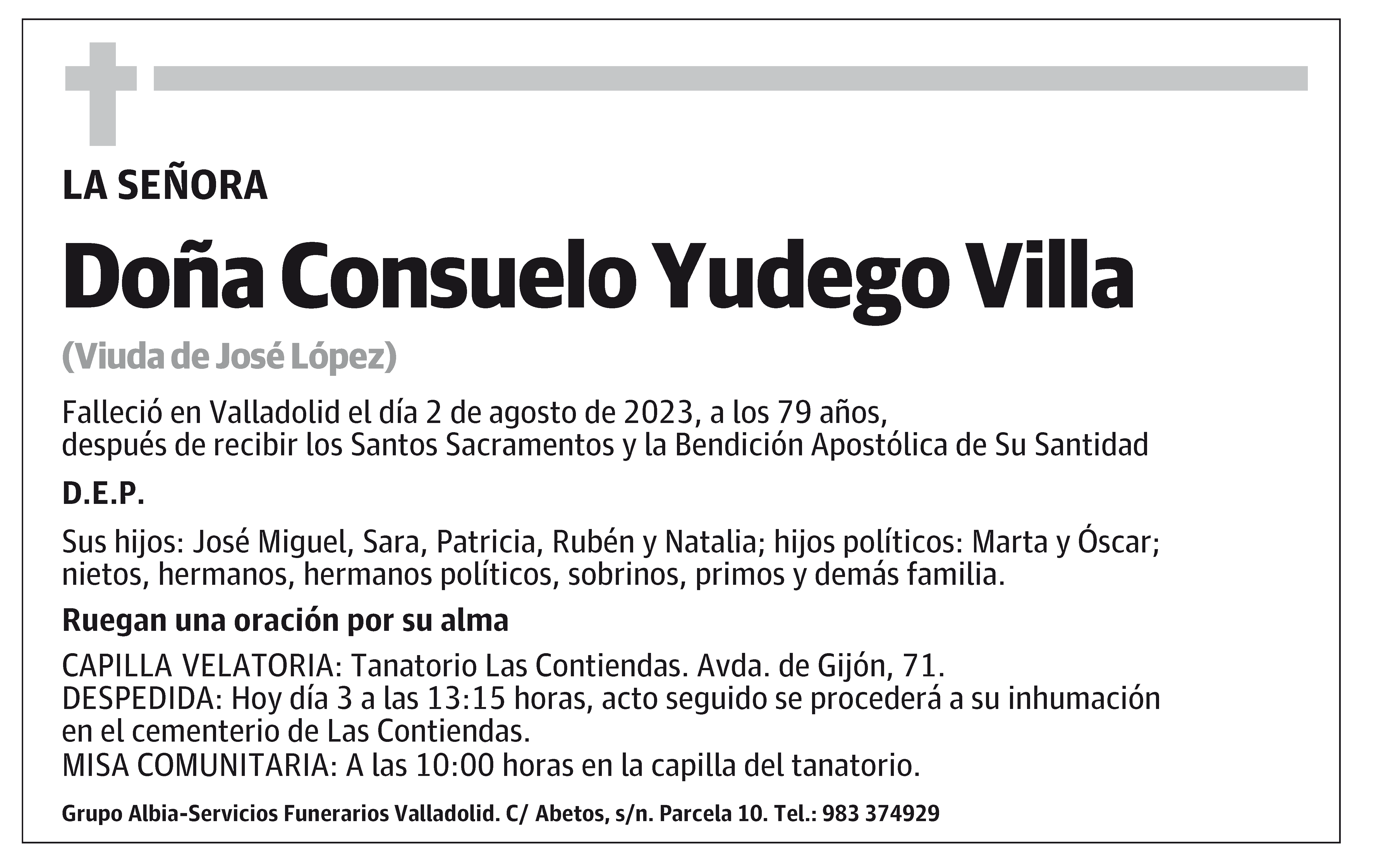 Consuelo Yudego Villa