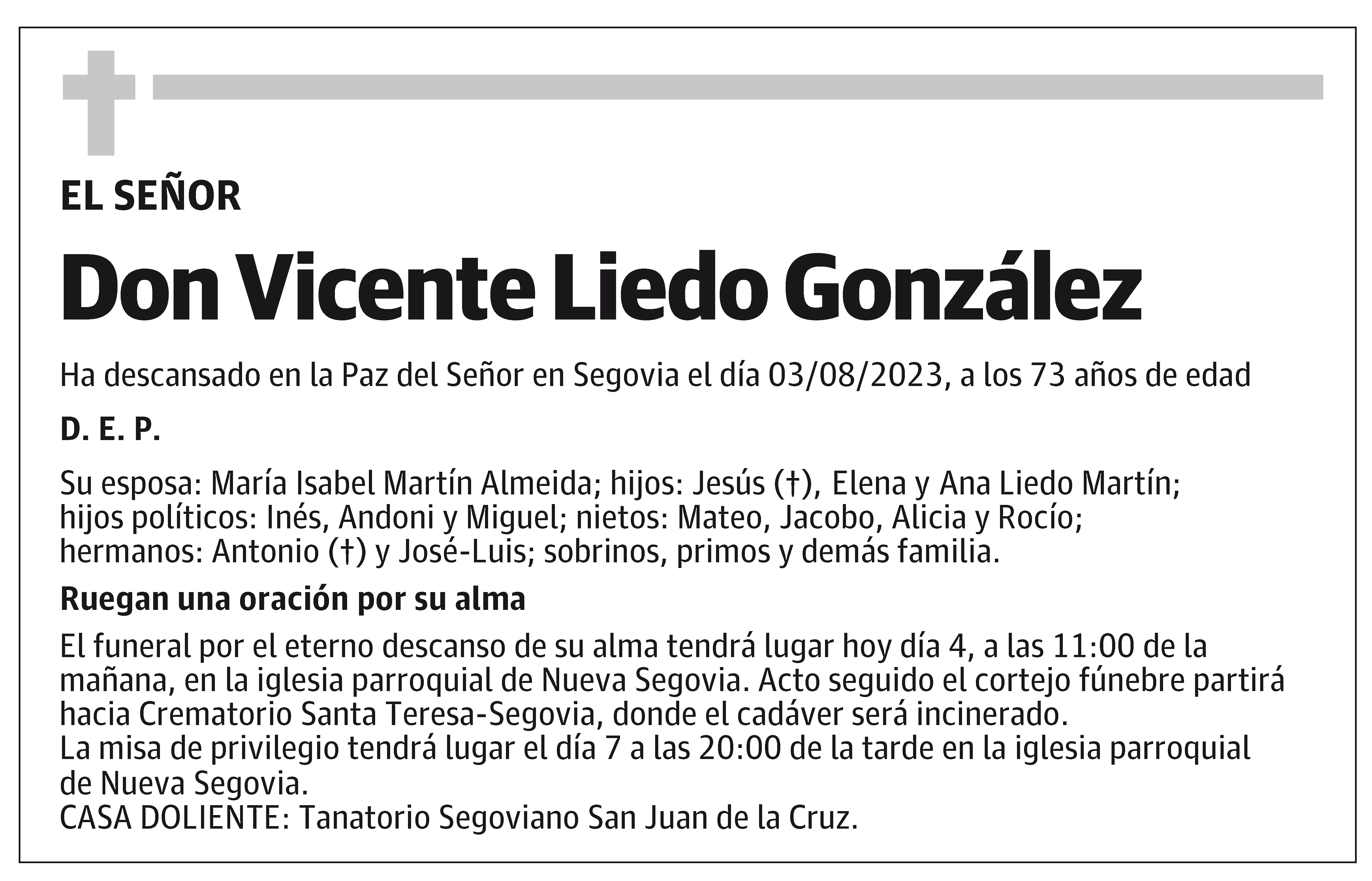 Vicente Liedo González