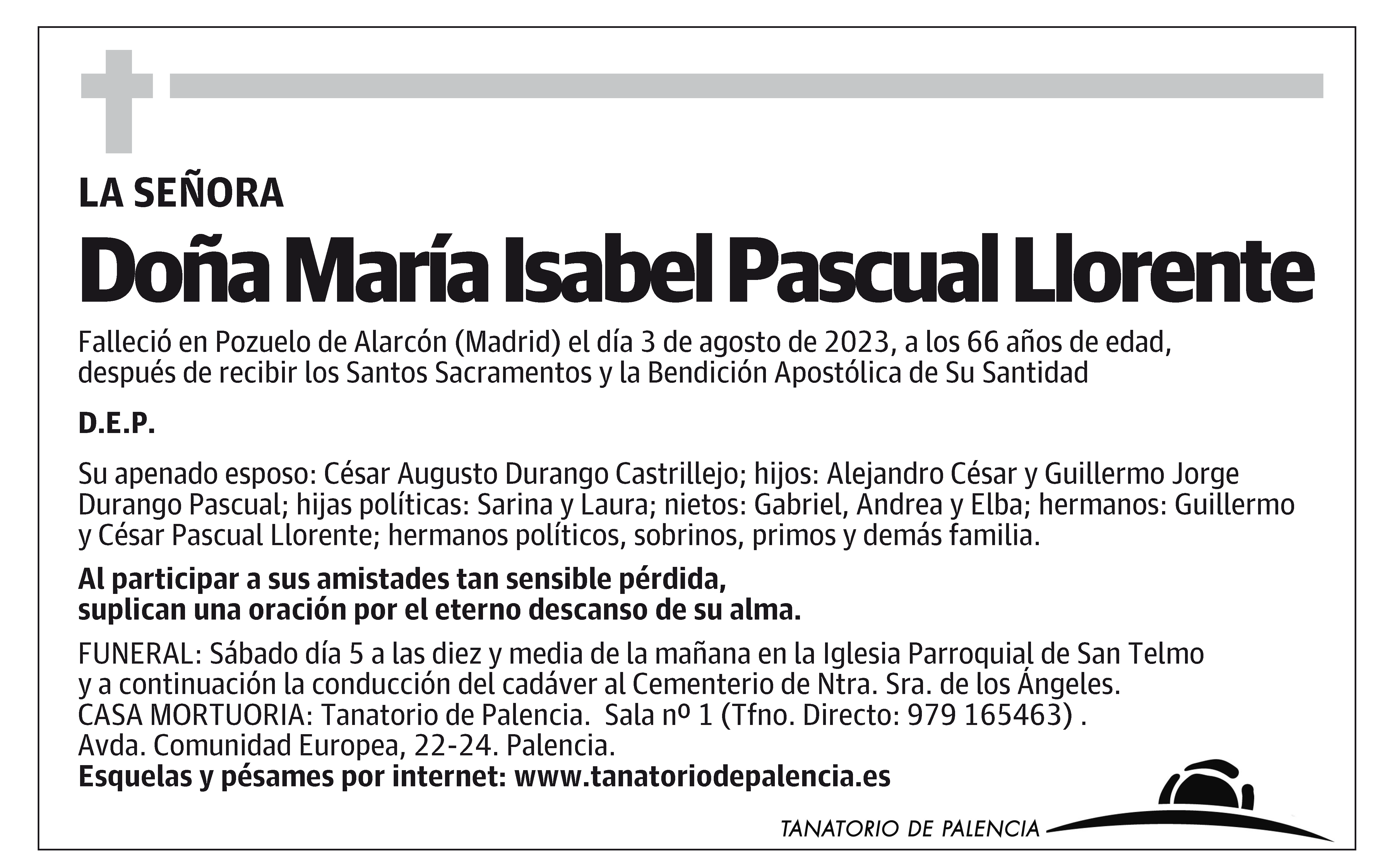María Isabel Pascual Llorente