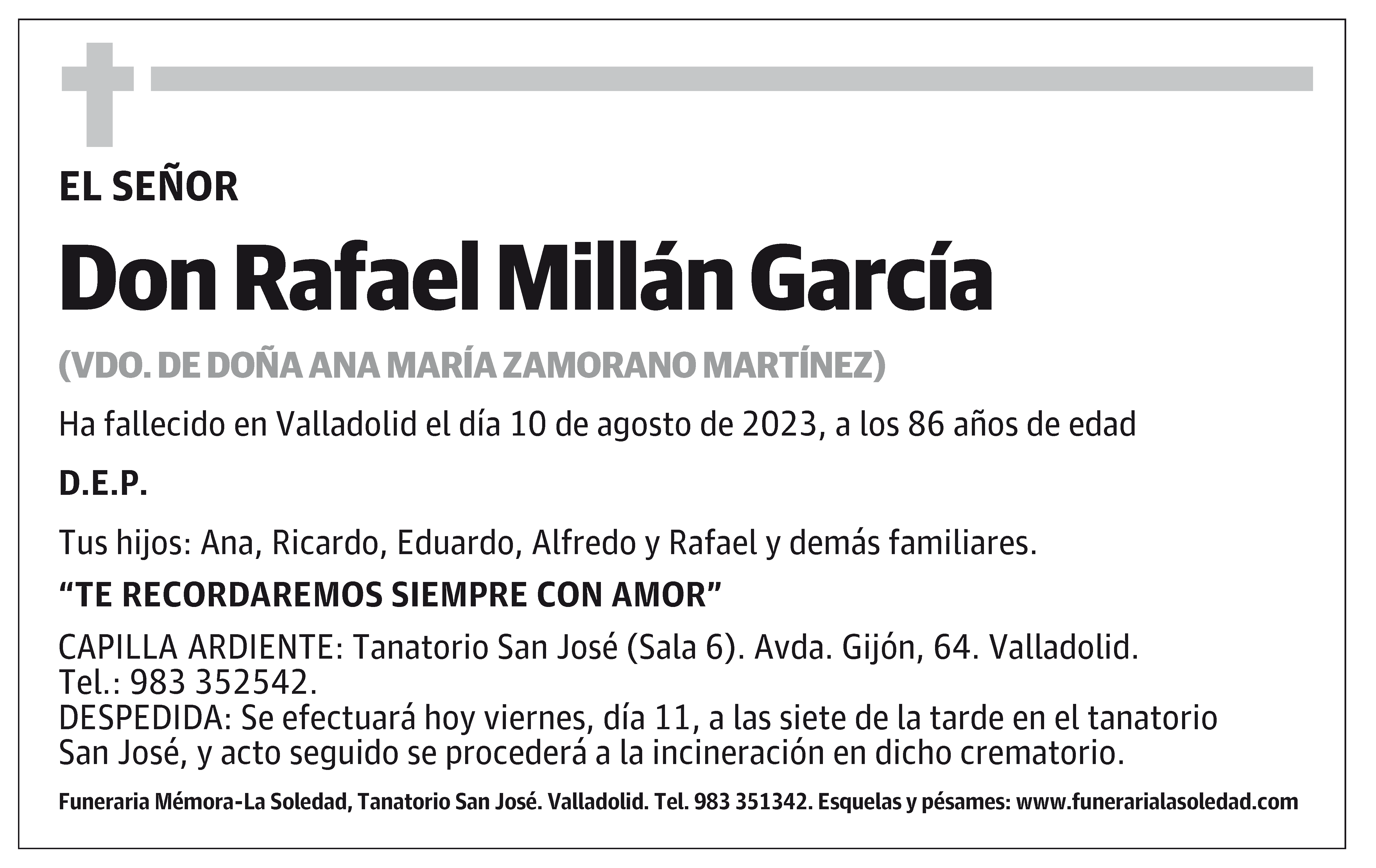 Rafael Millán García