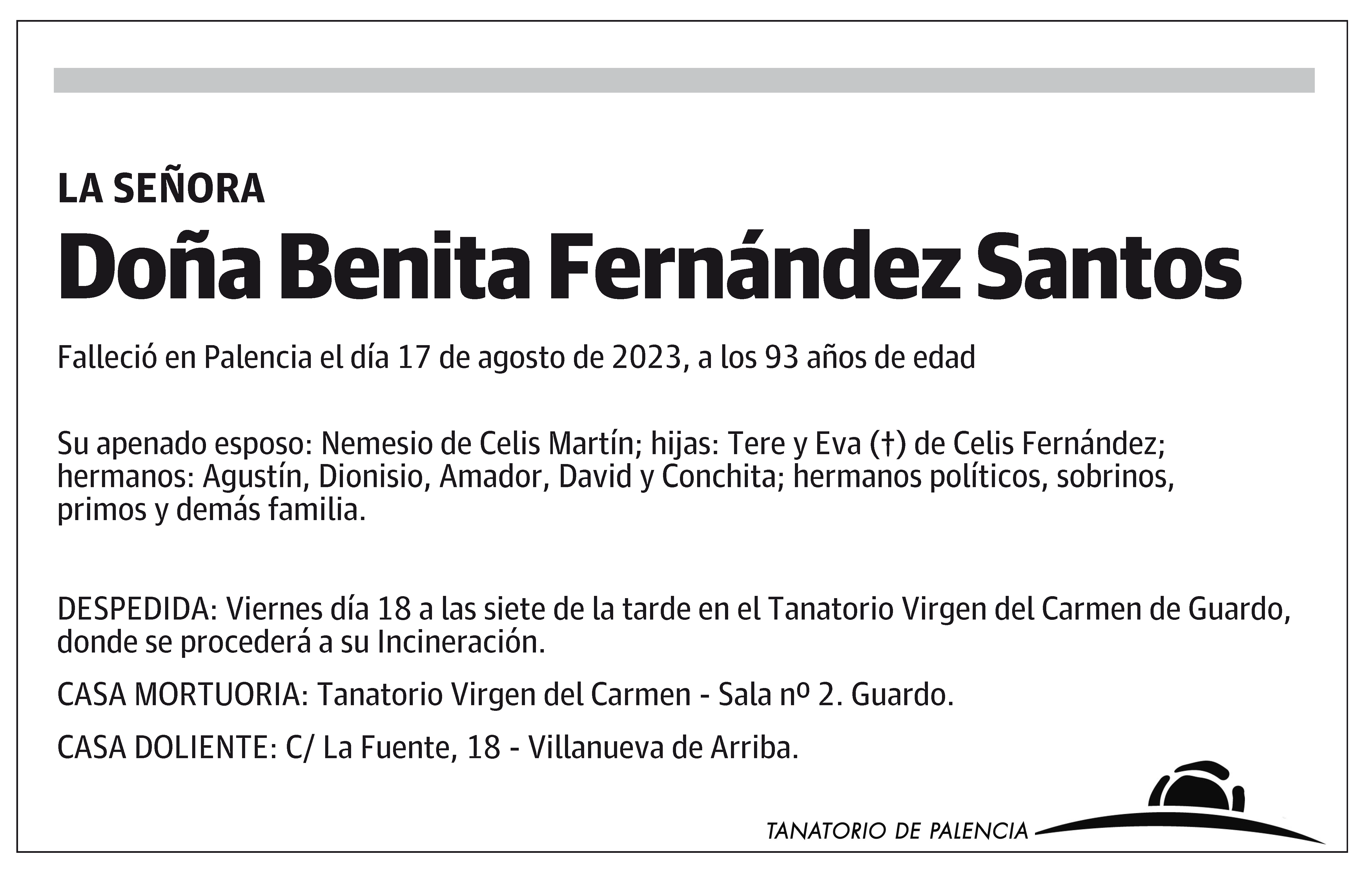 Benita Fernández Santos