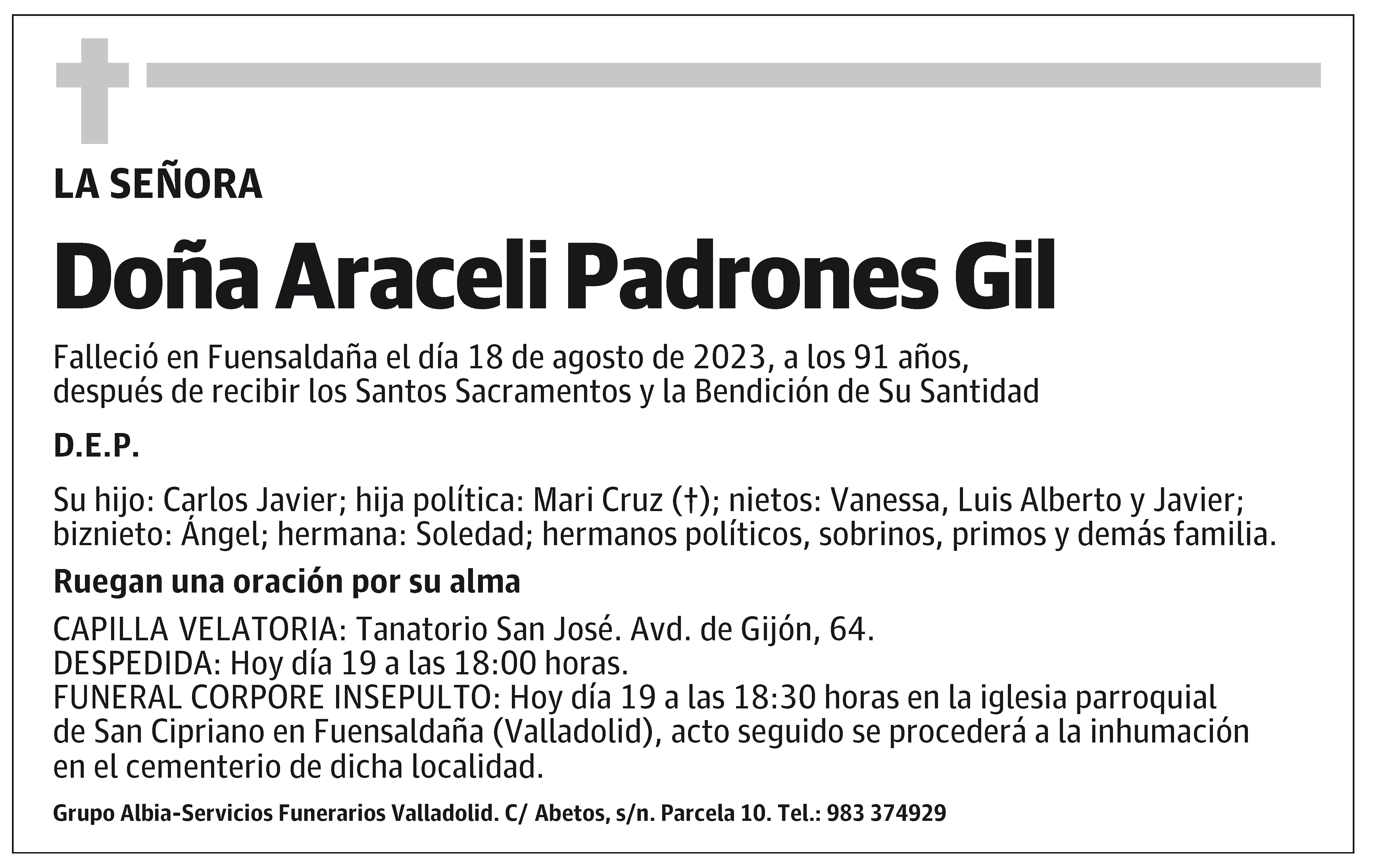 Araceli Padrones Gil