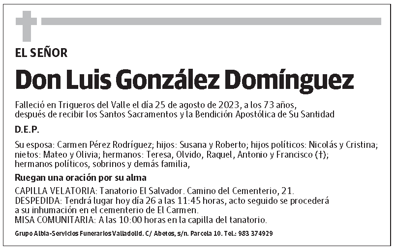 Luis González Domínguez