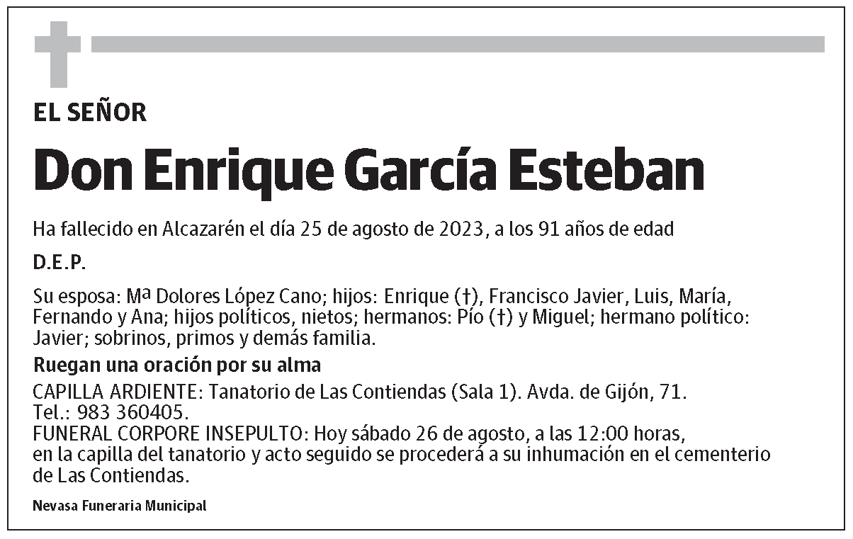 Enrique García Esteban