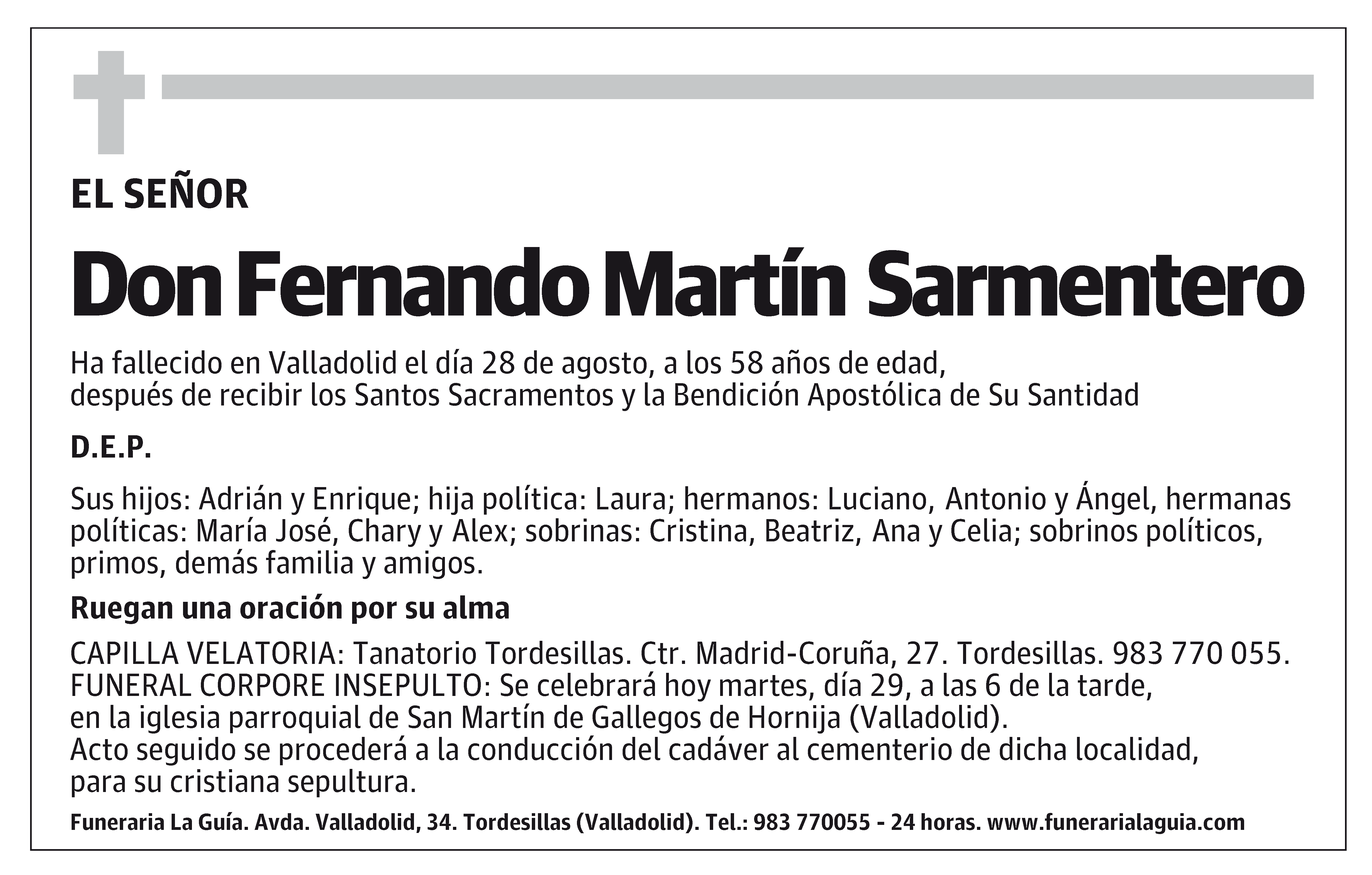 Fernando Martín Sarmentero