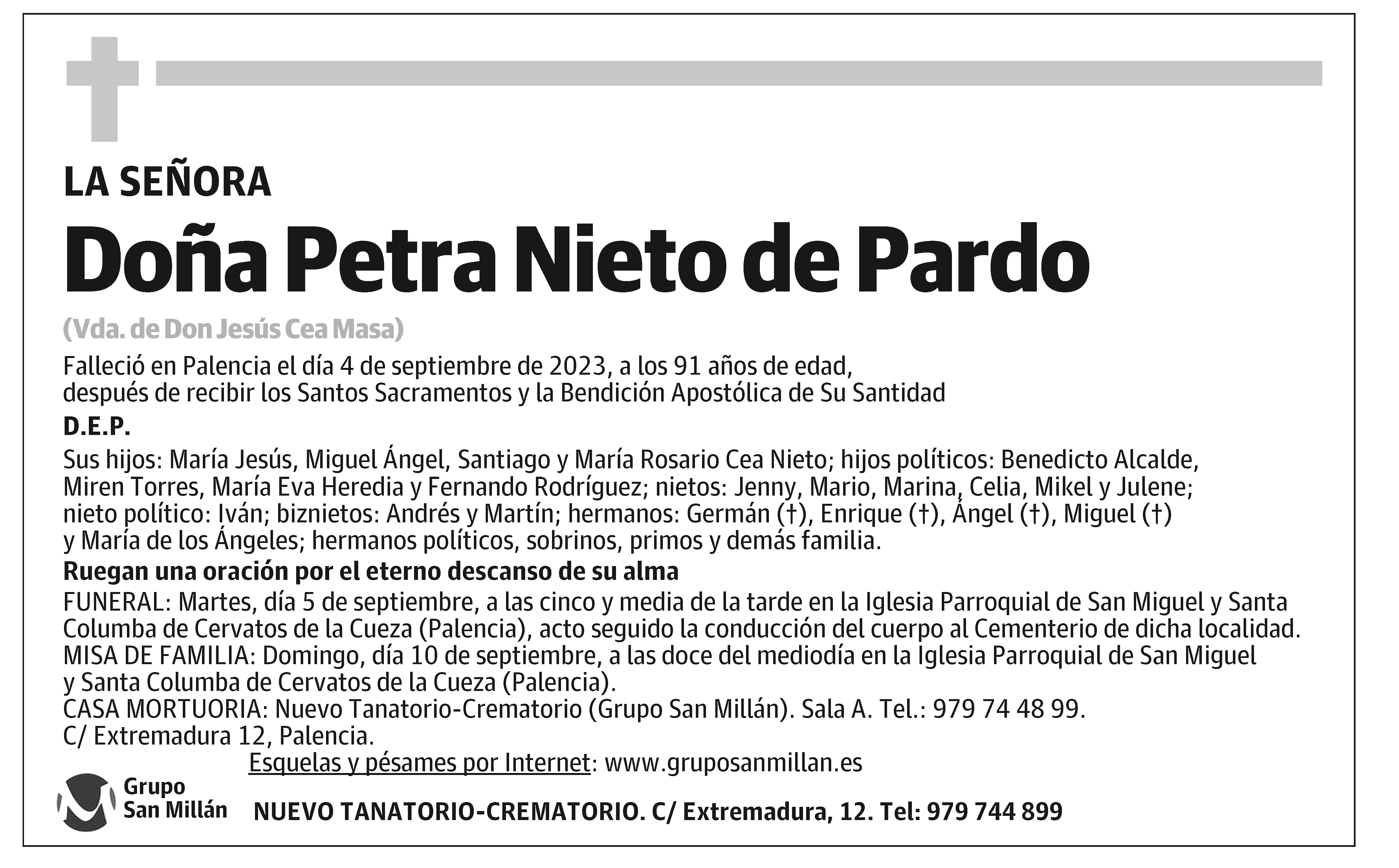 Petra Nieto de Pardo