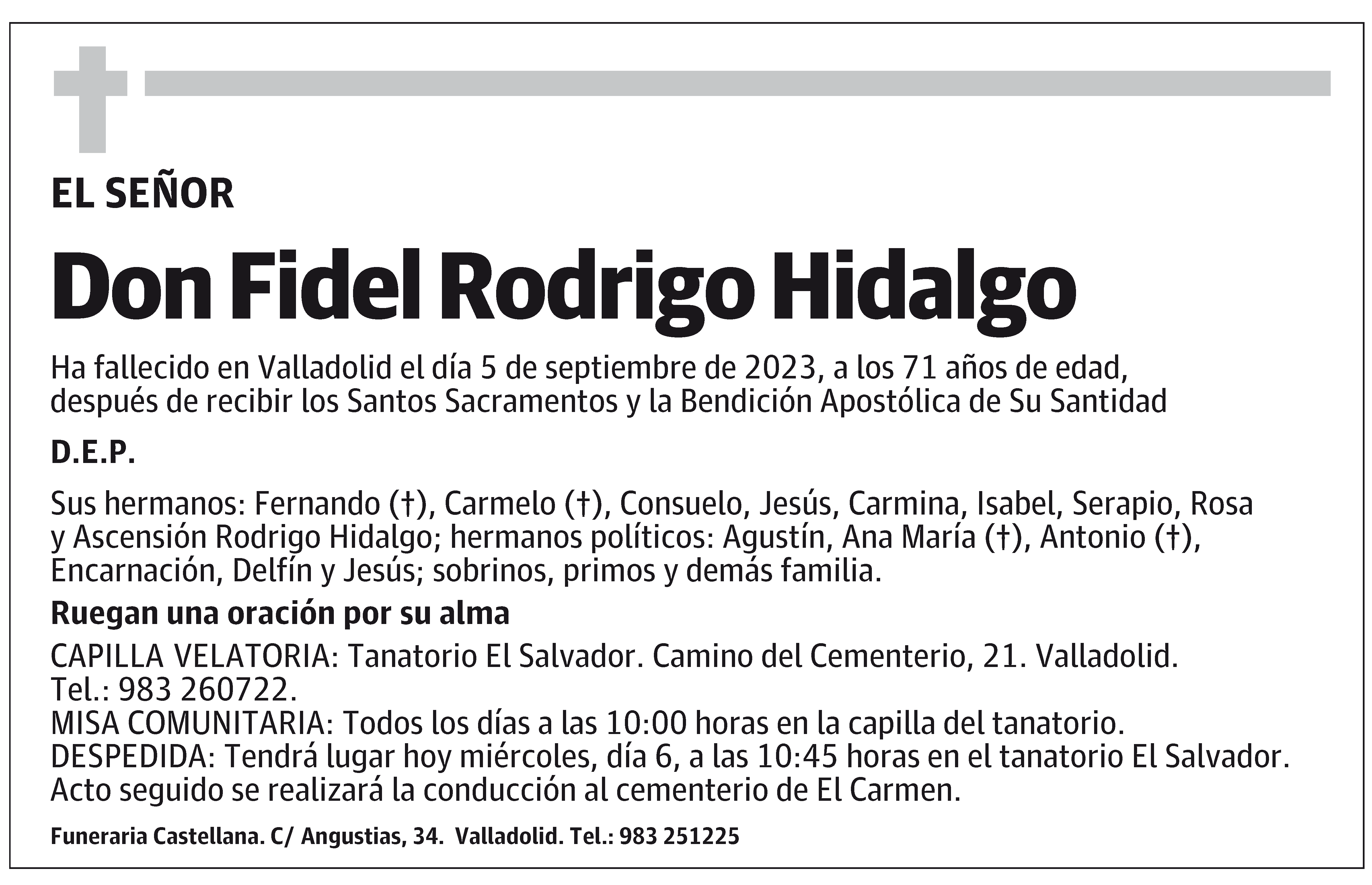 Fidel Rodrigo Hidalgo