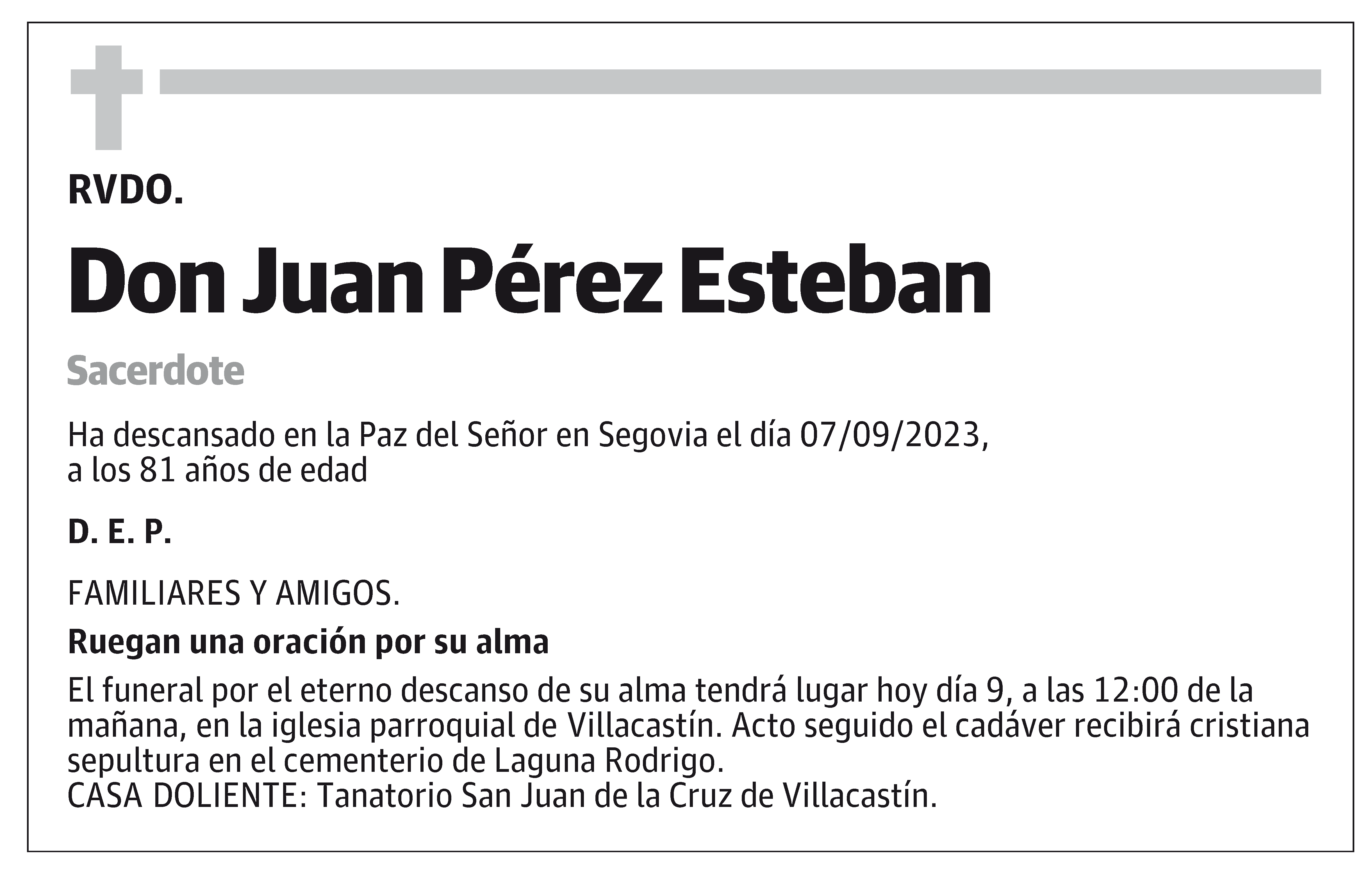 Juan Pérez Esteban