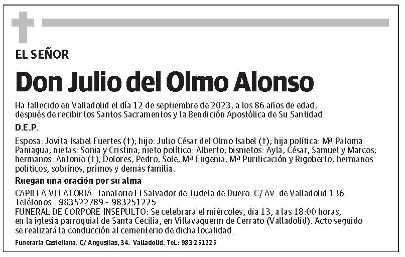 Julio del Olmo Alonso