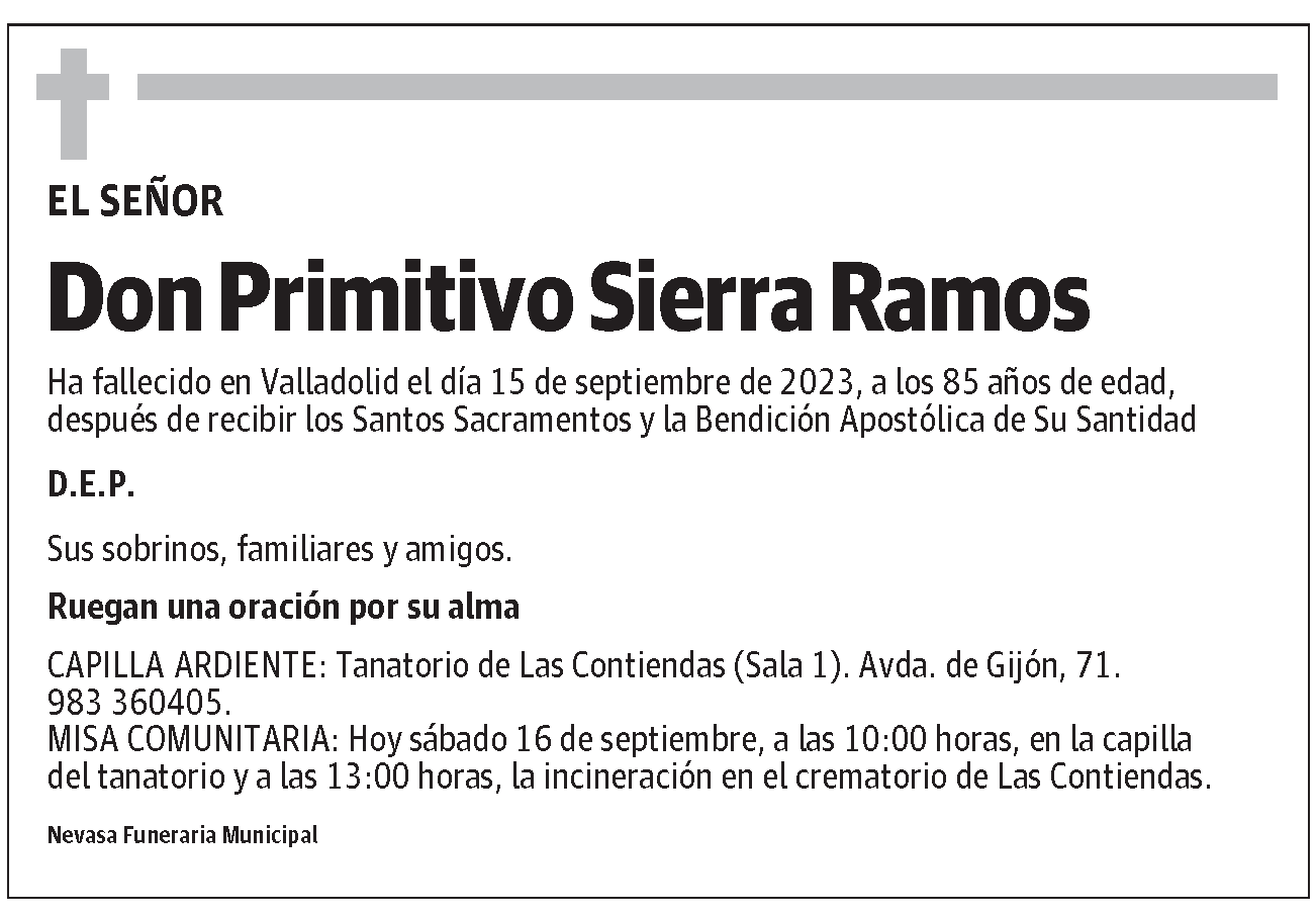 Primitivo Sierra Ramos