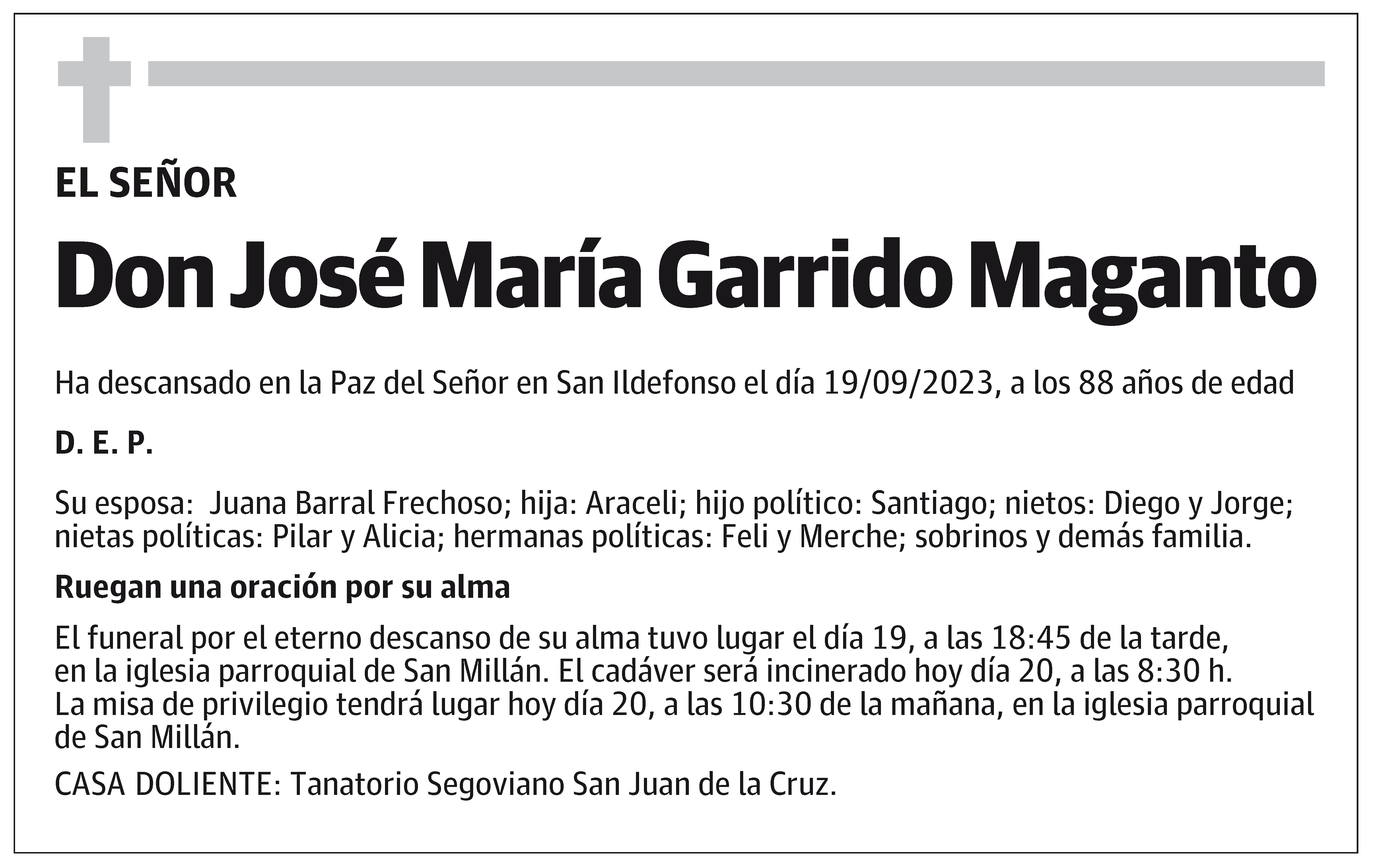 José María Garrido Maganto