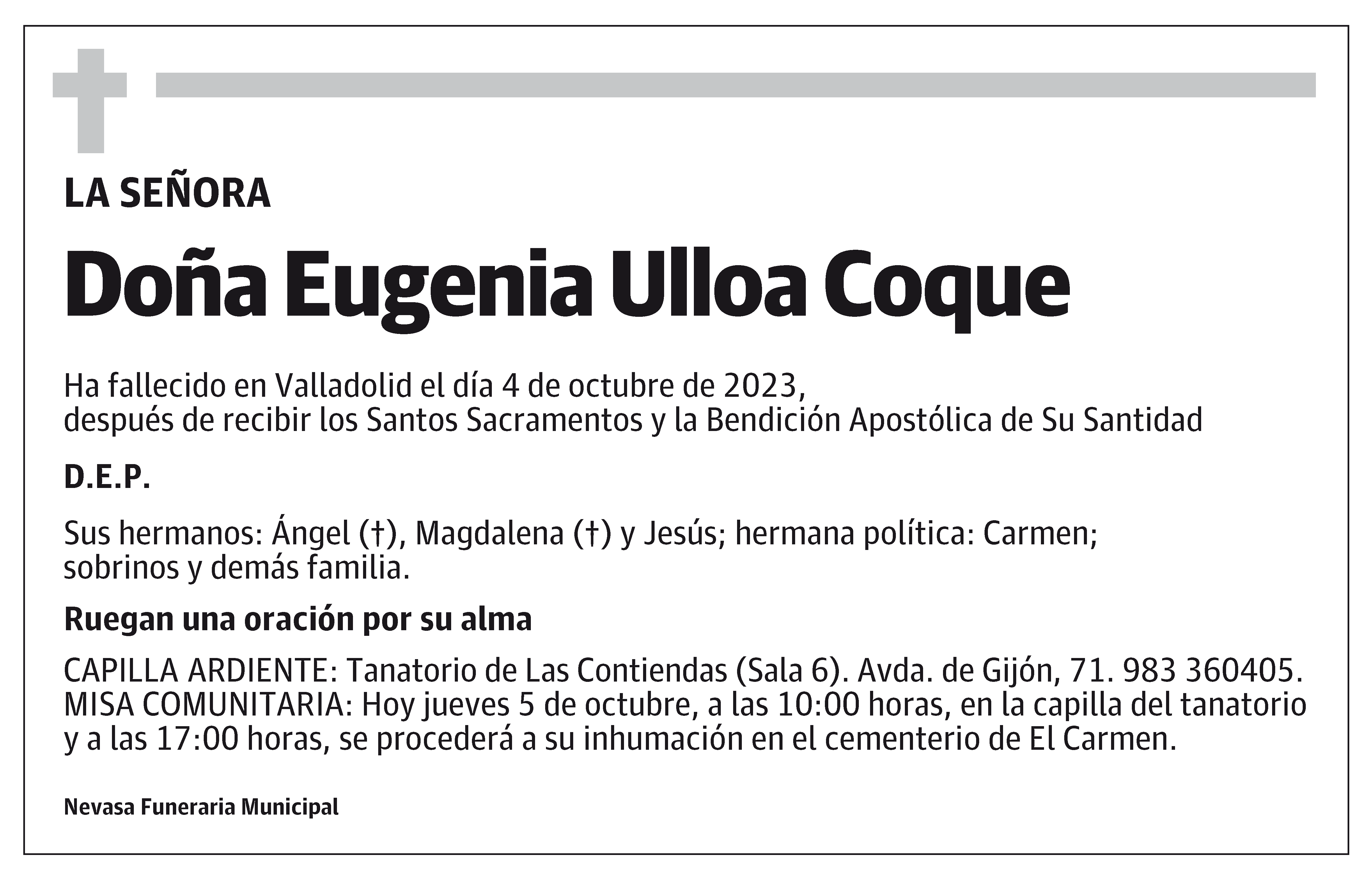 Eugenia Ulloa Coque
