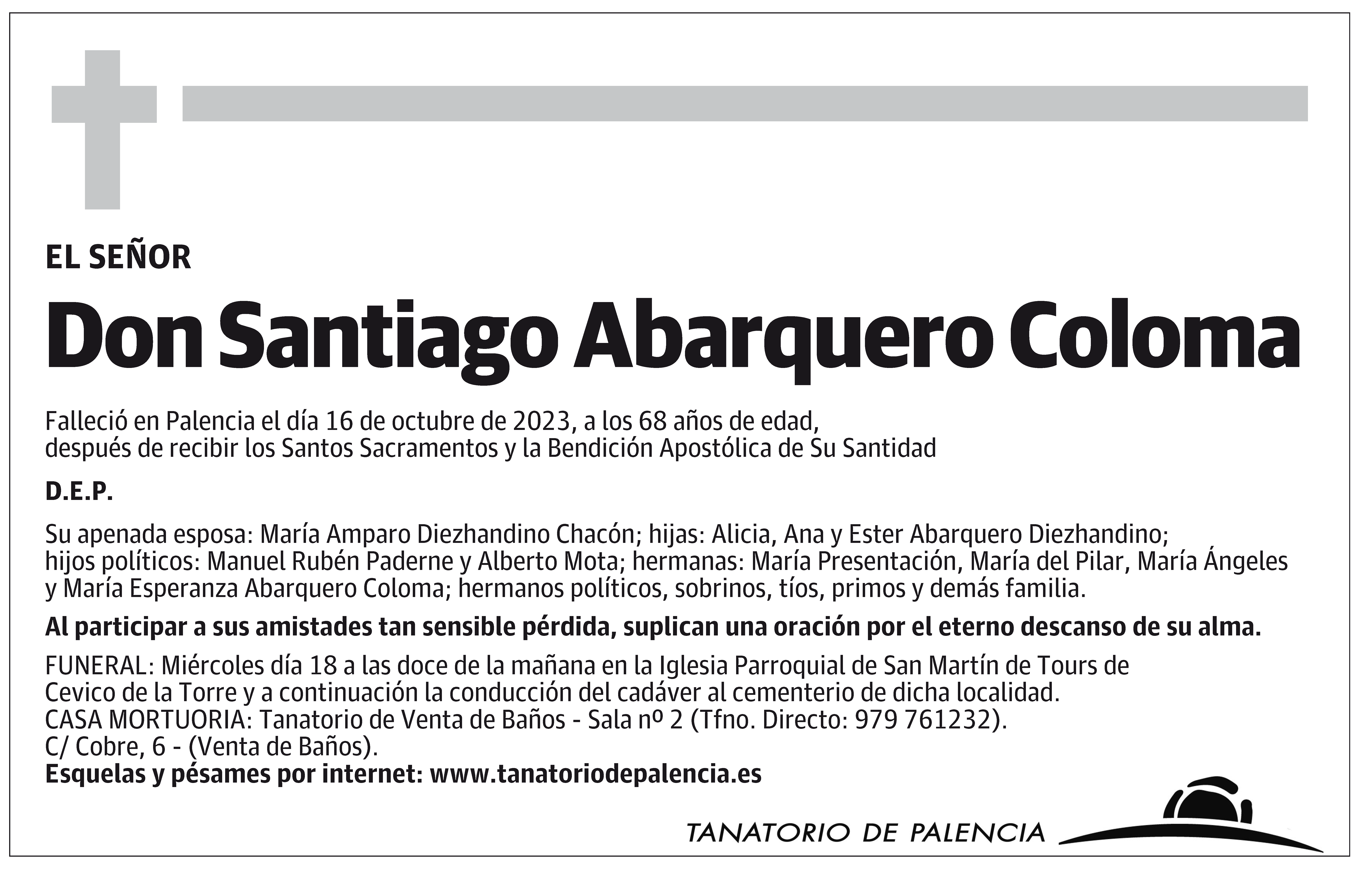 Santiago Abarquero Coloma