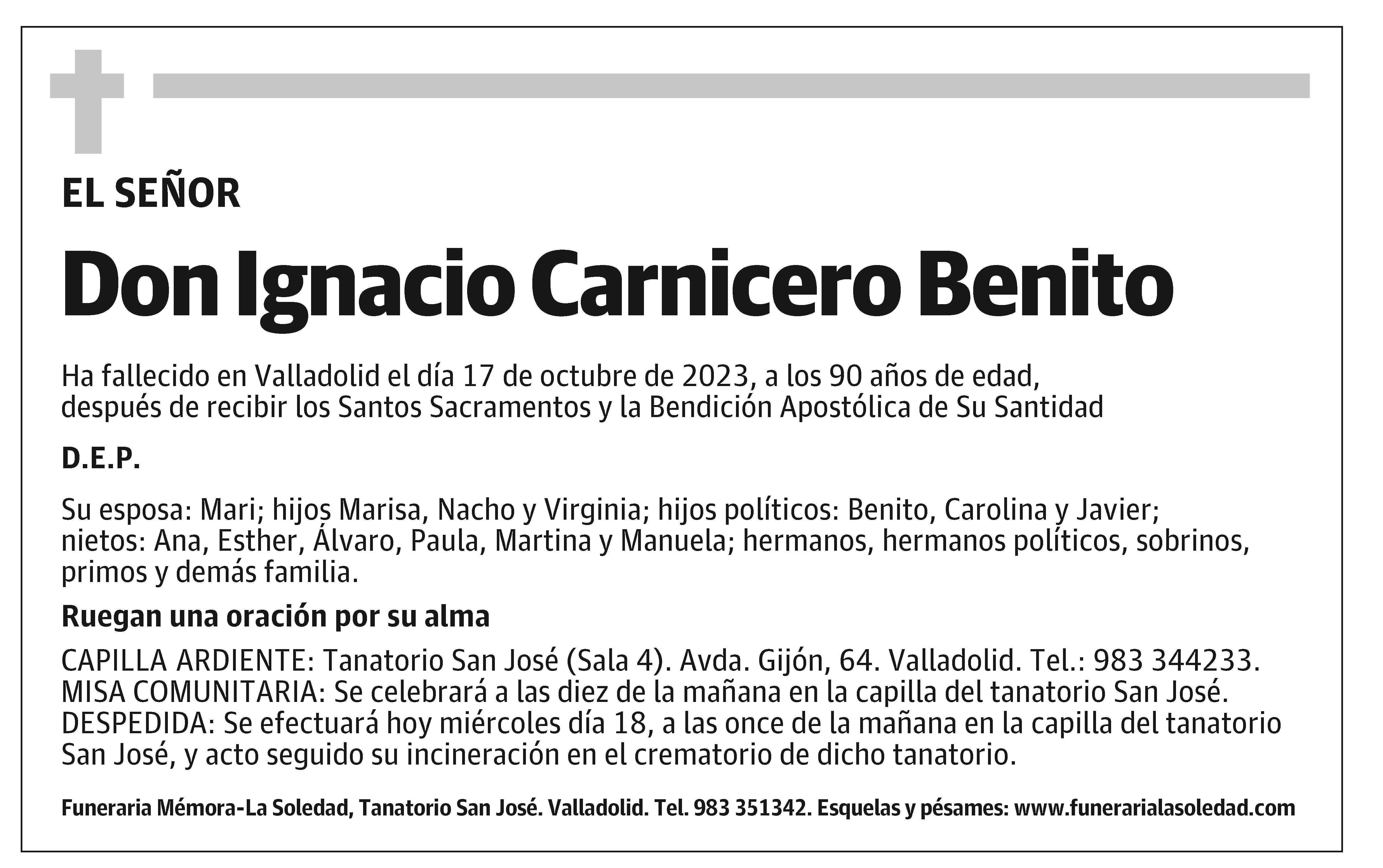 Ignacio Carnicero Benito