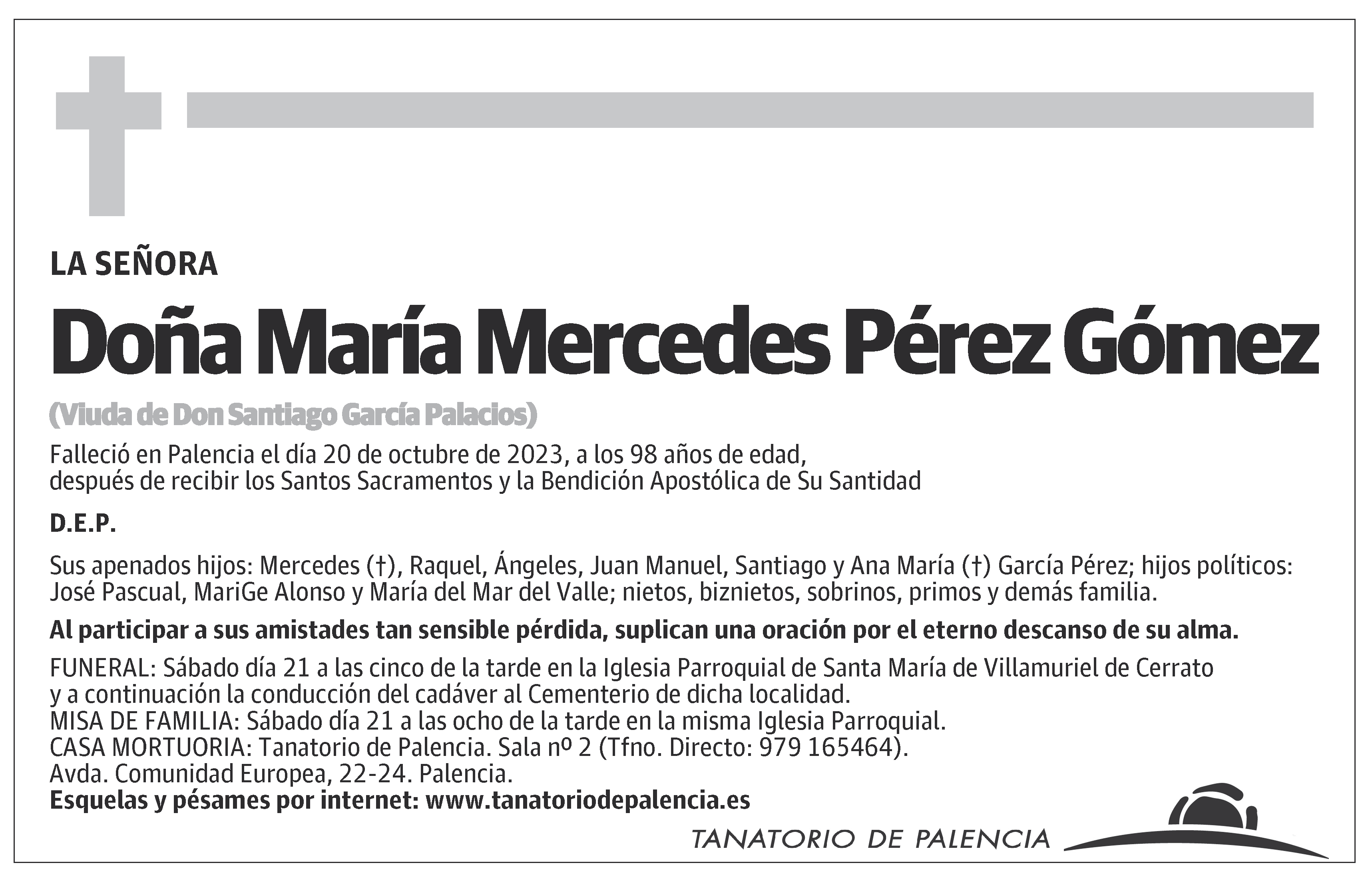María Mercedes Pérez Gómez