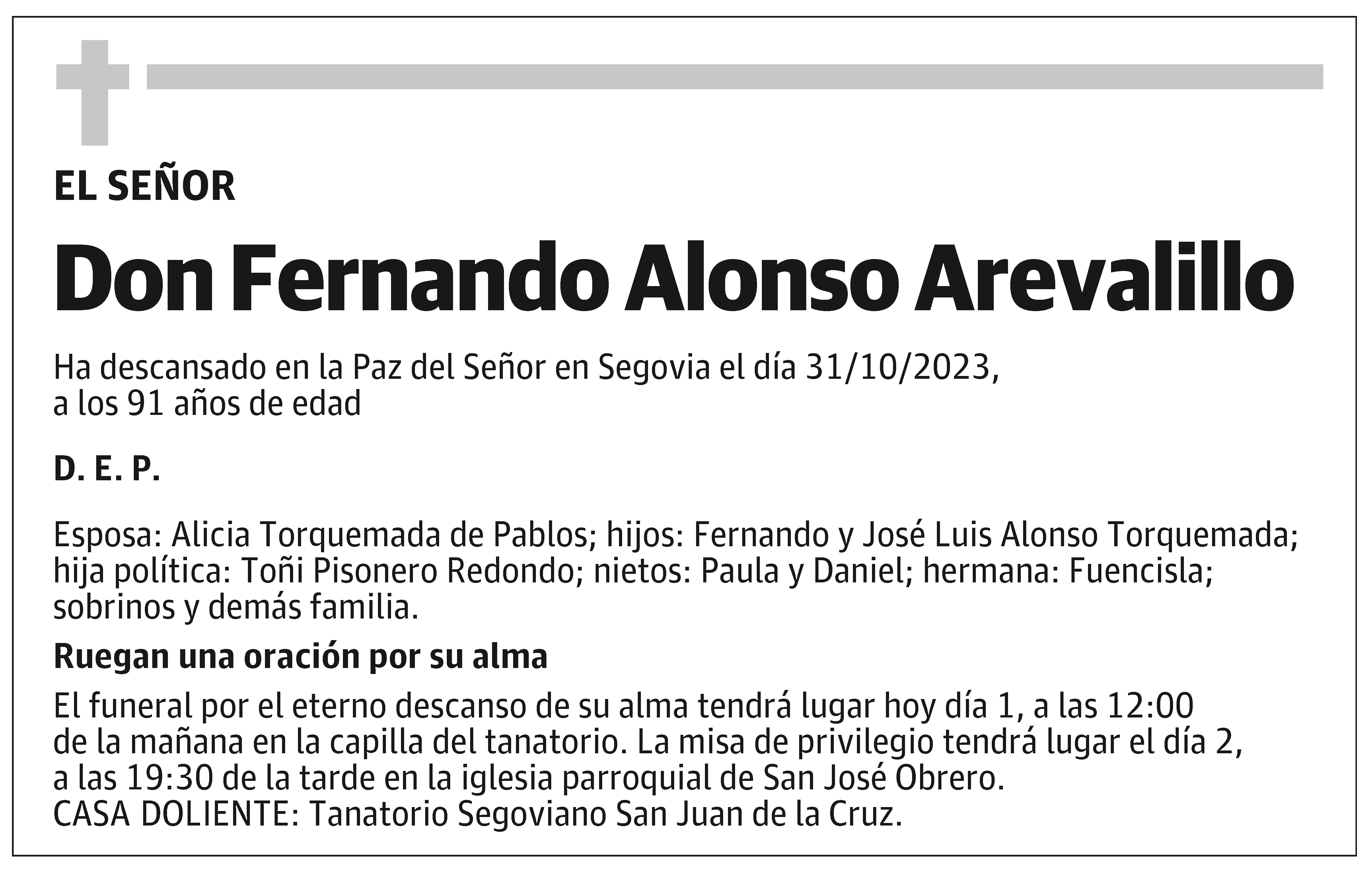 Fernando Alonso Arevalillo