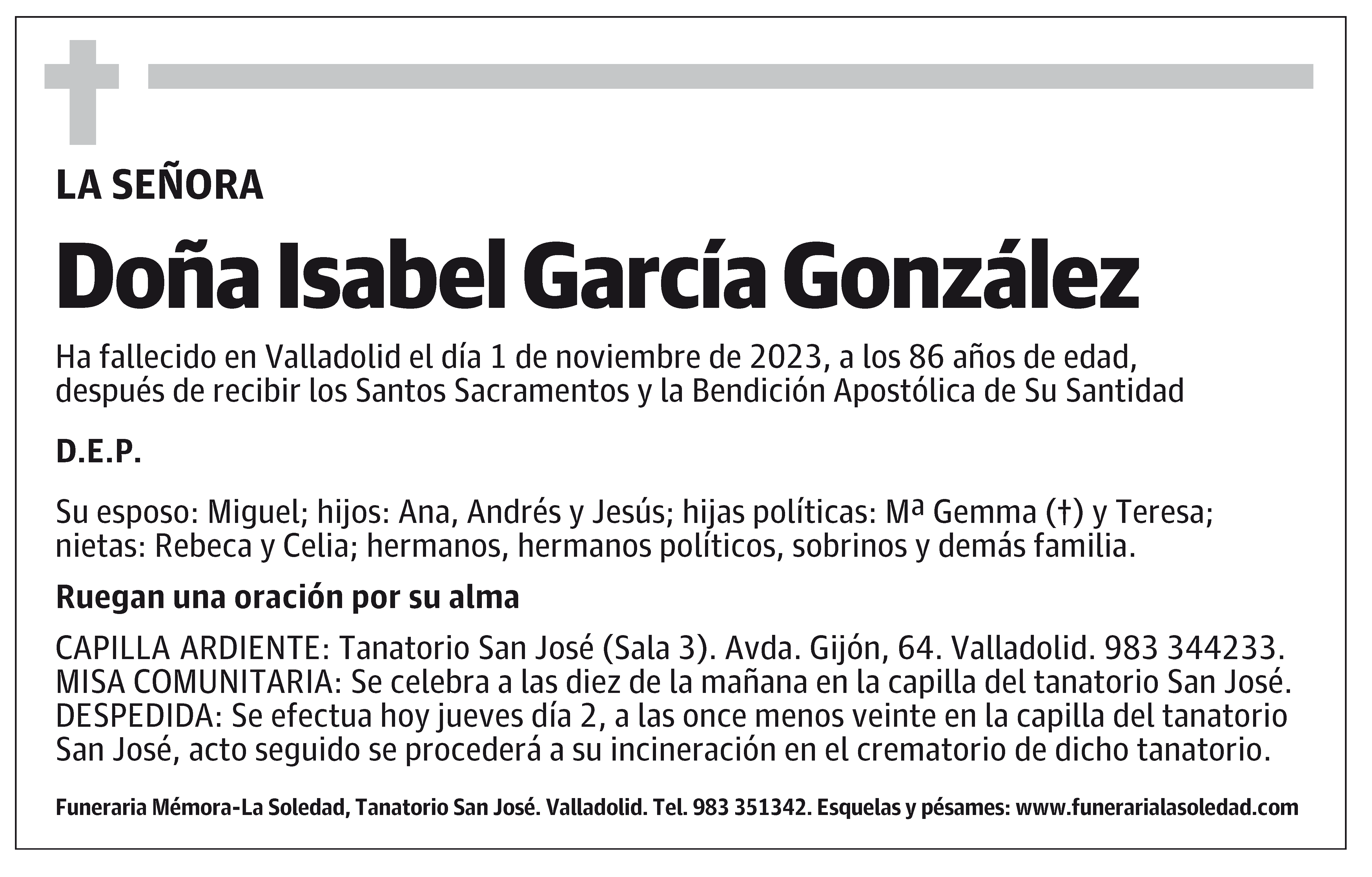 Isabel García González