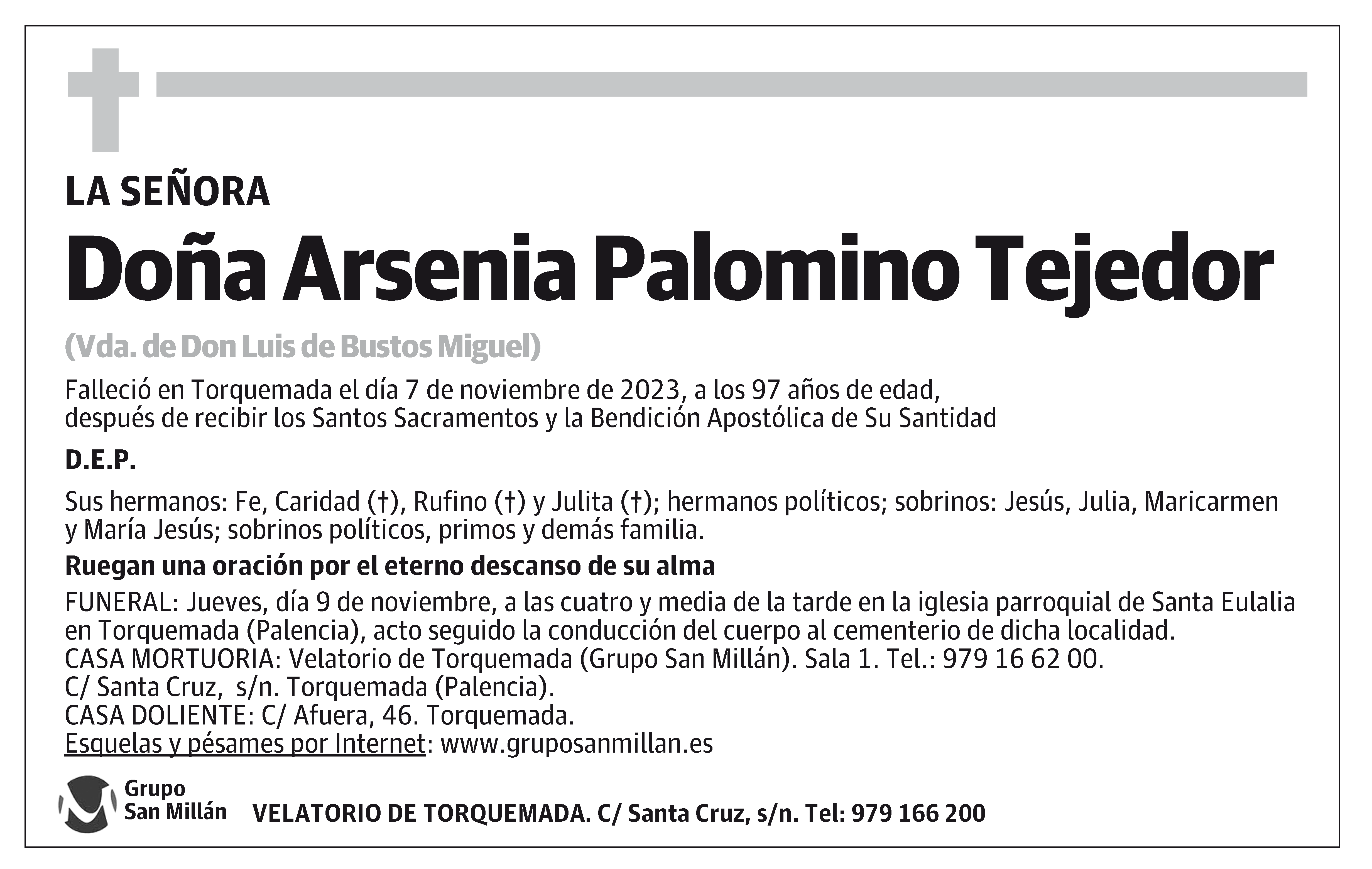 Arsenia Palomino Tejedor