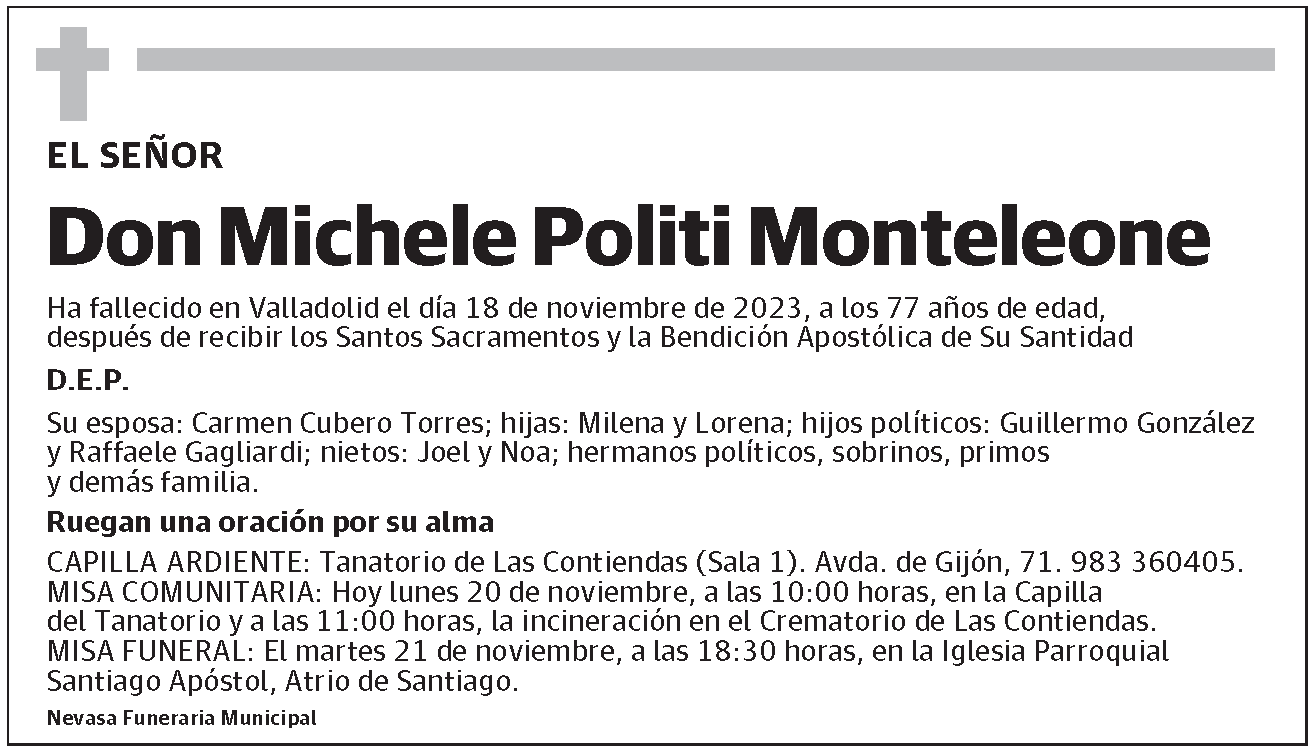 Michele Politi Monteleone