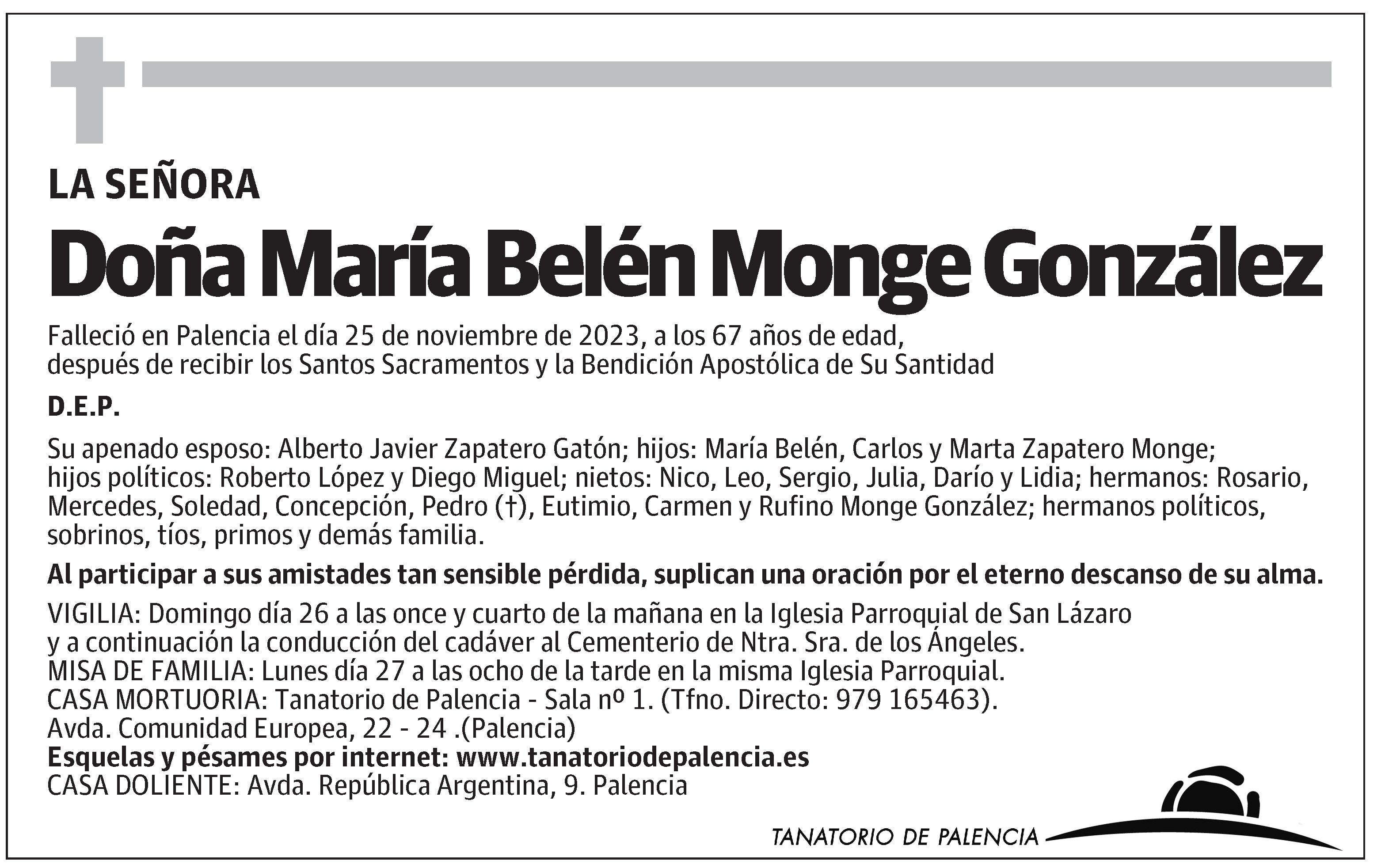 María Belén Monge González