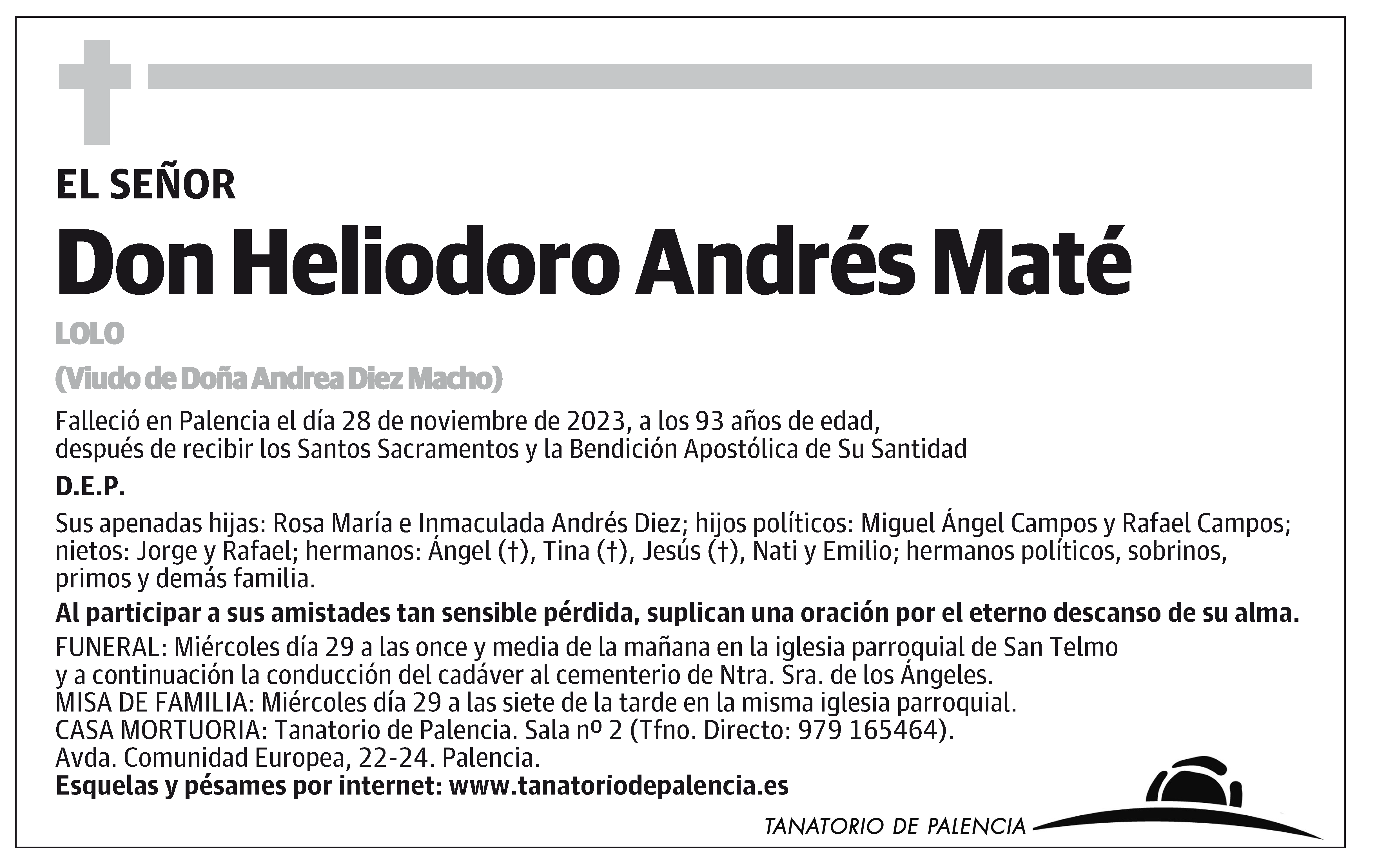 Heliodoro Andrés Maté