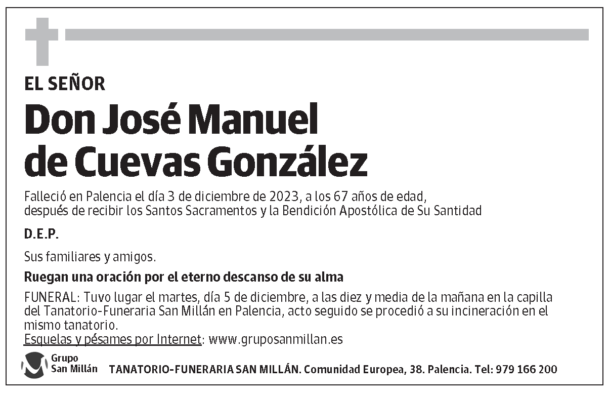 José Manuel de Cuevas González