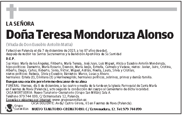 Teresa Mondoruza Alonso