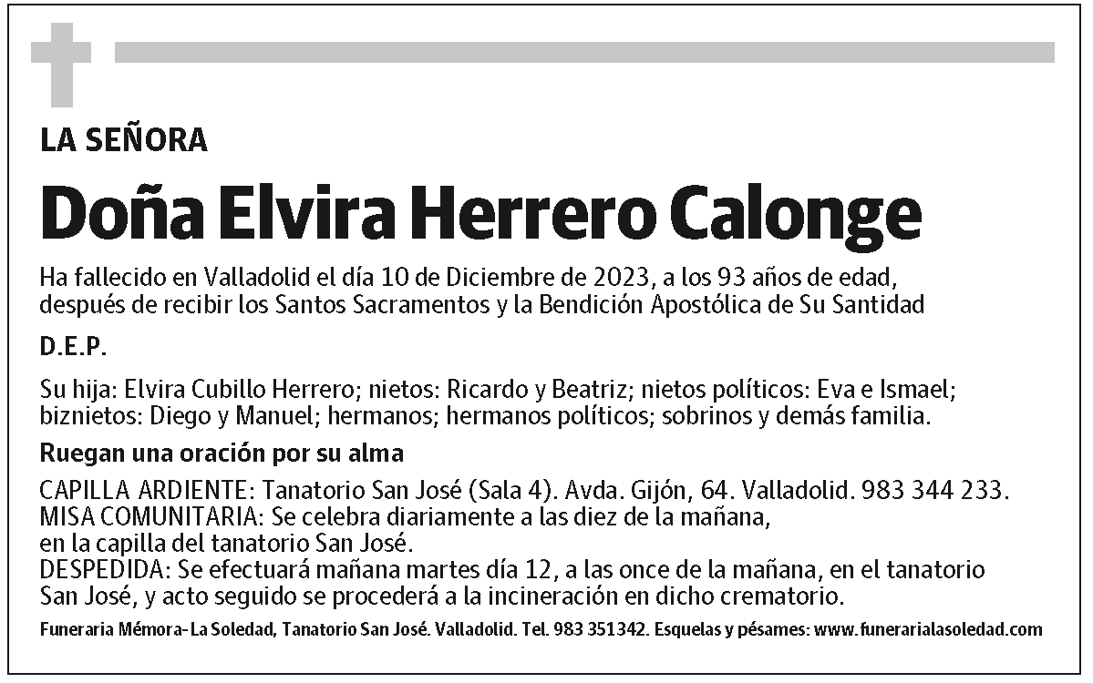 Elvira Herrero Calonge