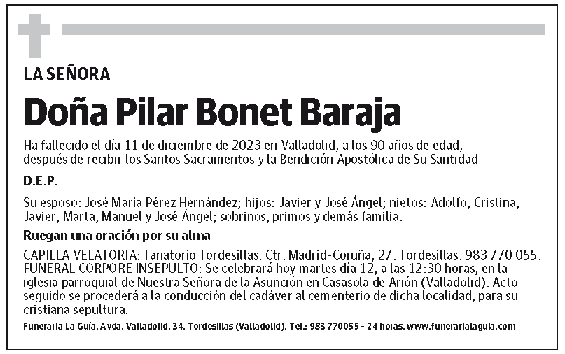 Pilar Bonet Baraja