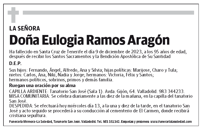 Eulogia Ramos Aragón