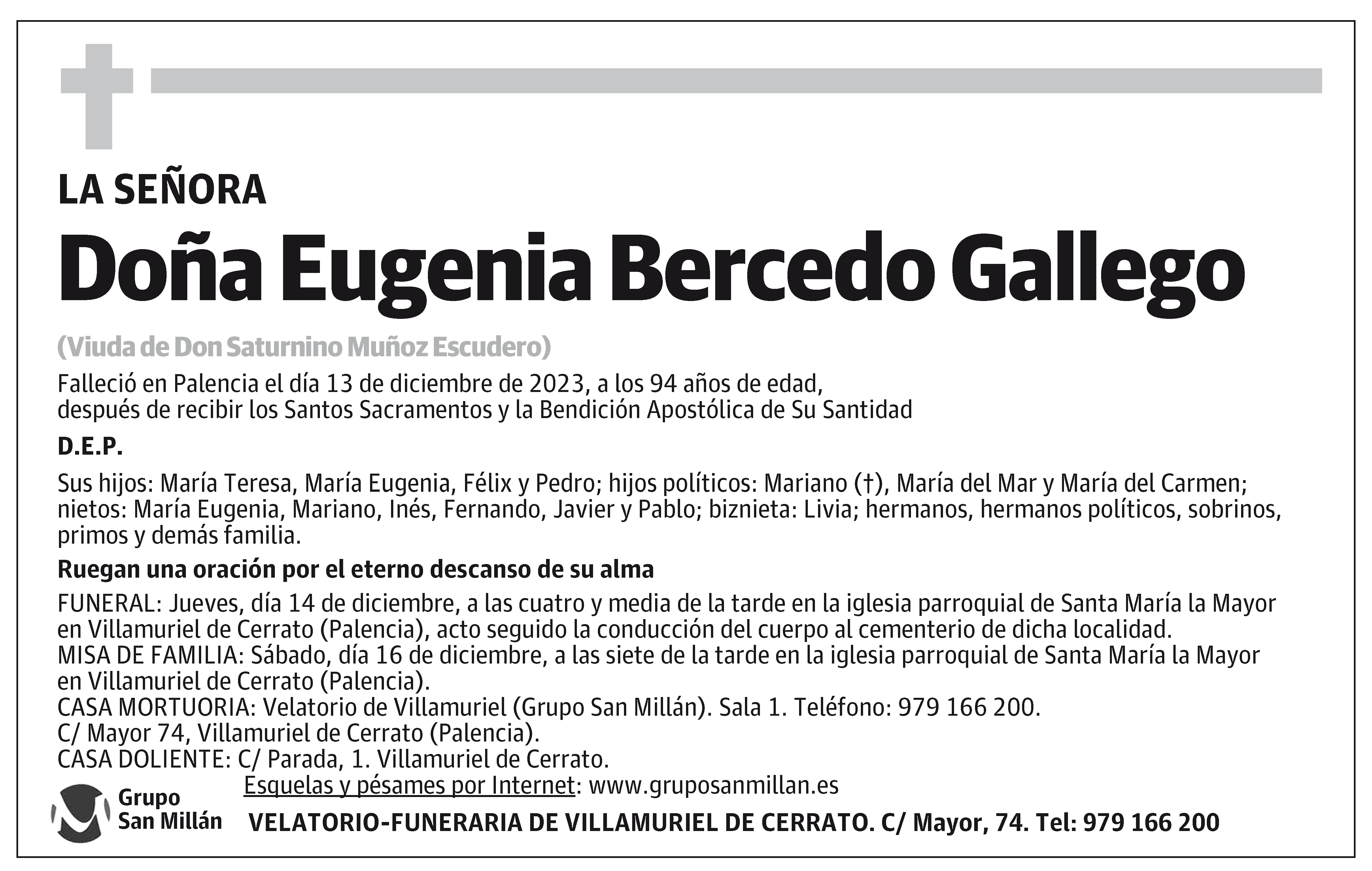Eugenia Bercedo Gallego