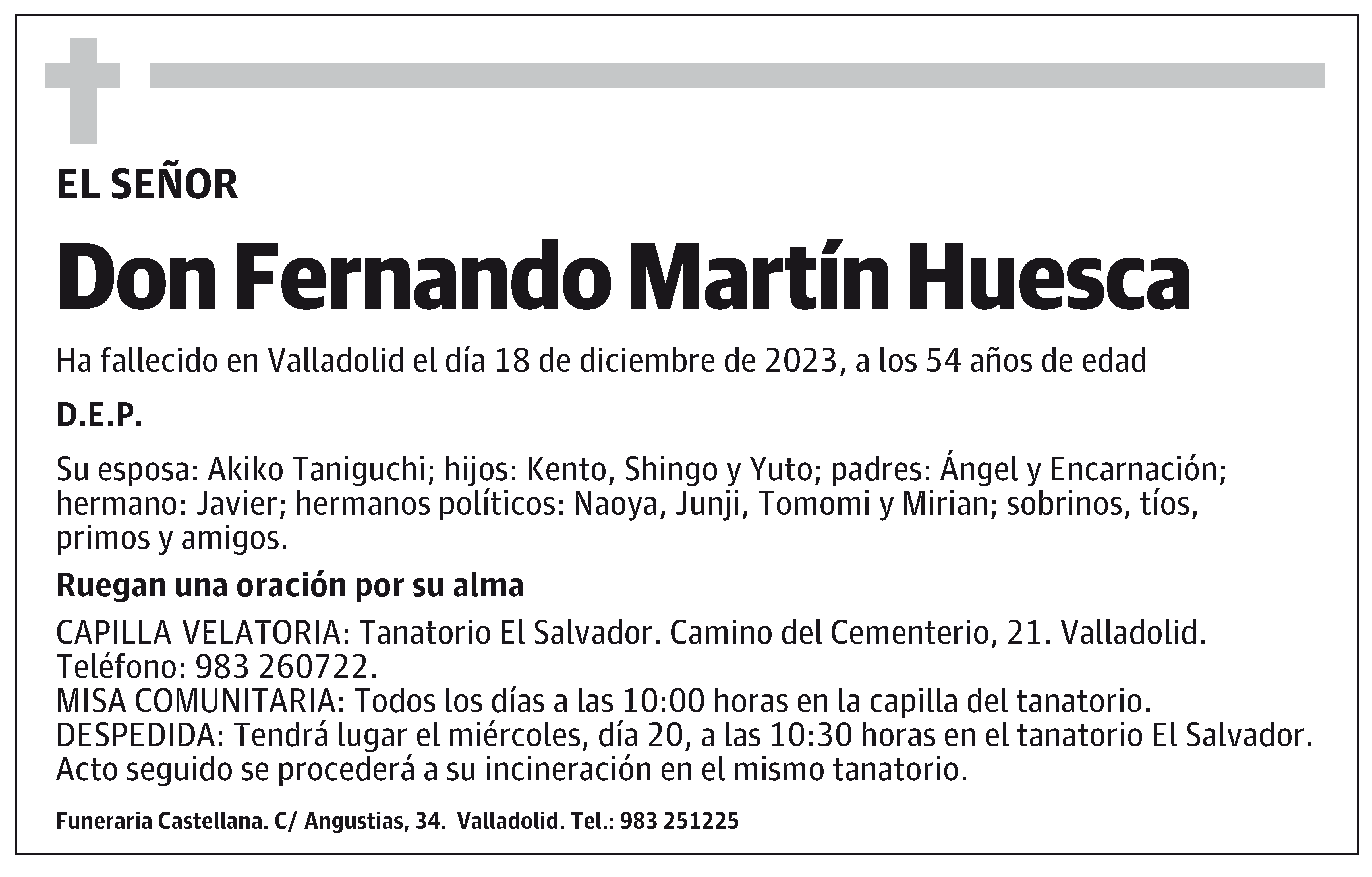 Fernando Martín Huesca