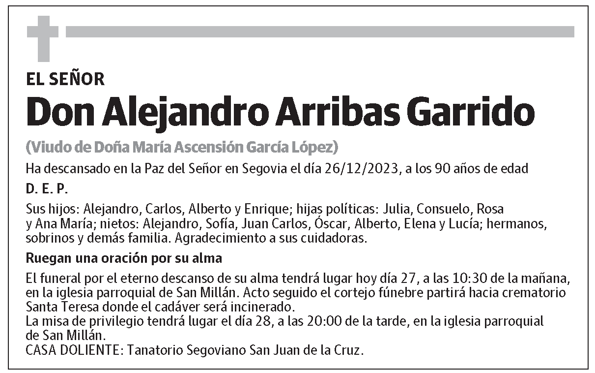 Alejandro Arribas Garrido