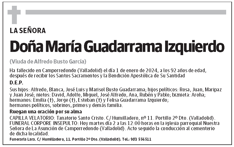 María Guadarrama Izquierdo