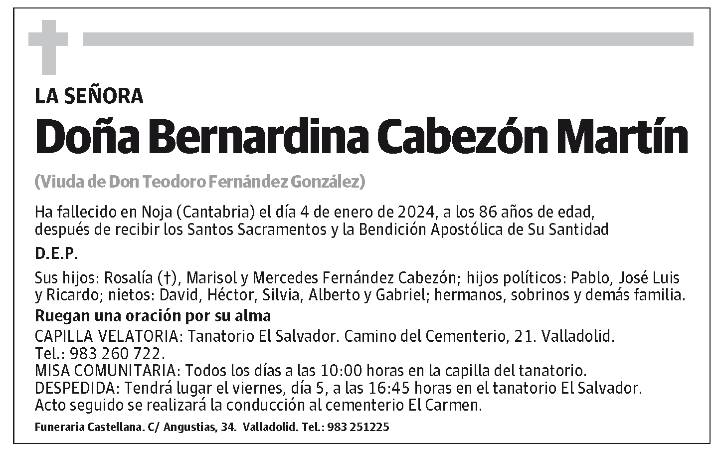 Bernardina Cabezón Martín