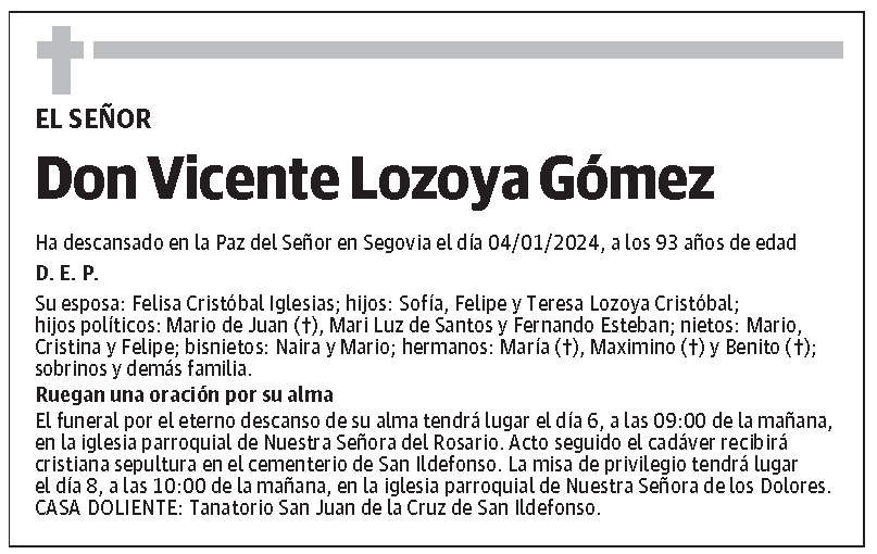 Vicente Lozoya Gómez