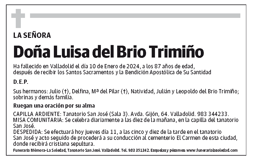 Luisa del Brio Trimiño
