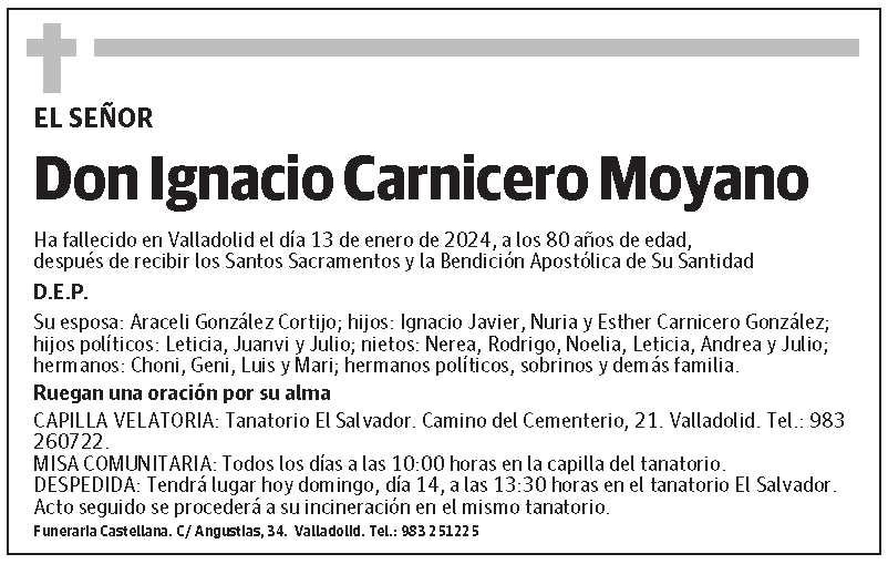 Ignacio Carnicero Moyano