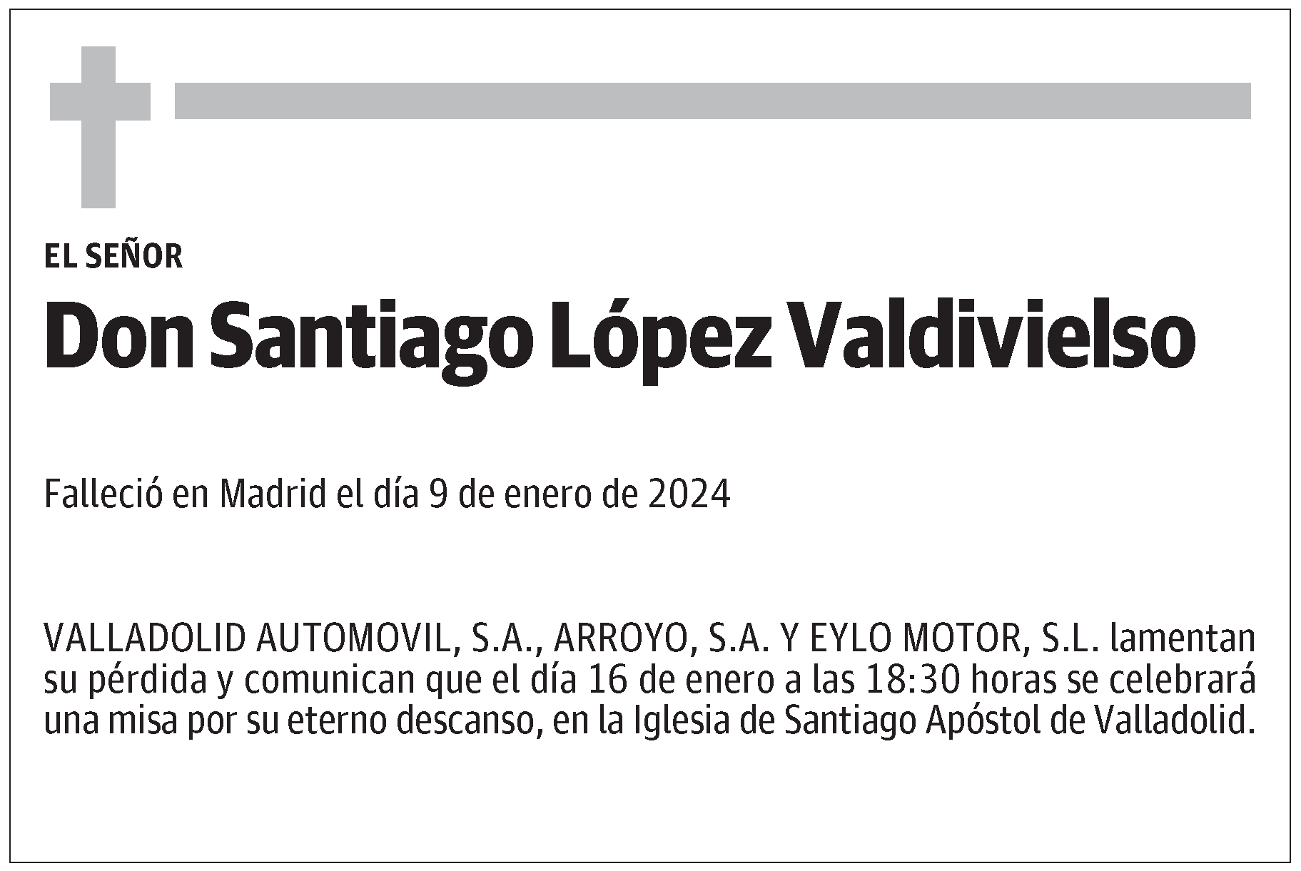 Santiago López Valdivielso