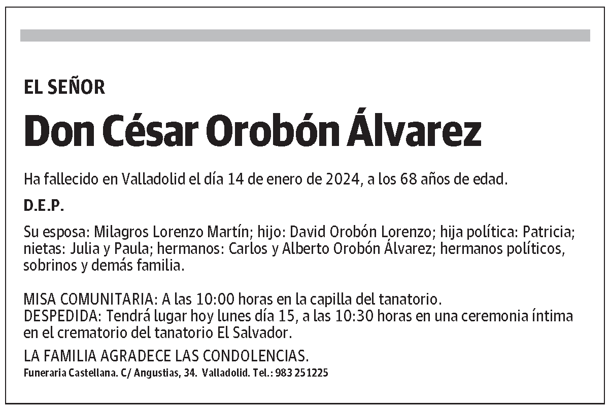 César Orobón Álvarez