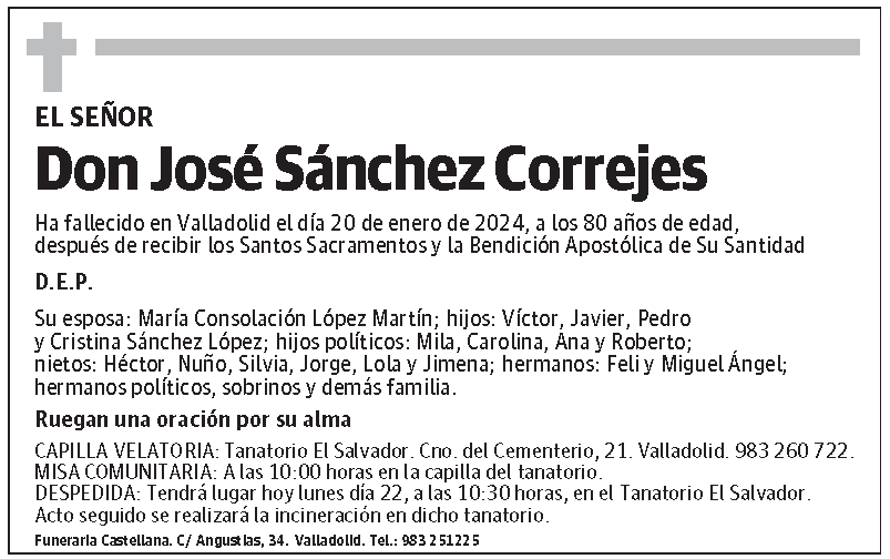 José Sánchez Correjes