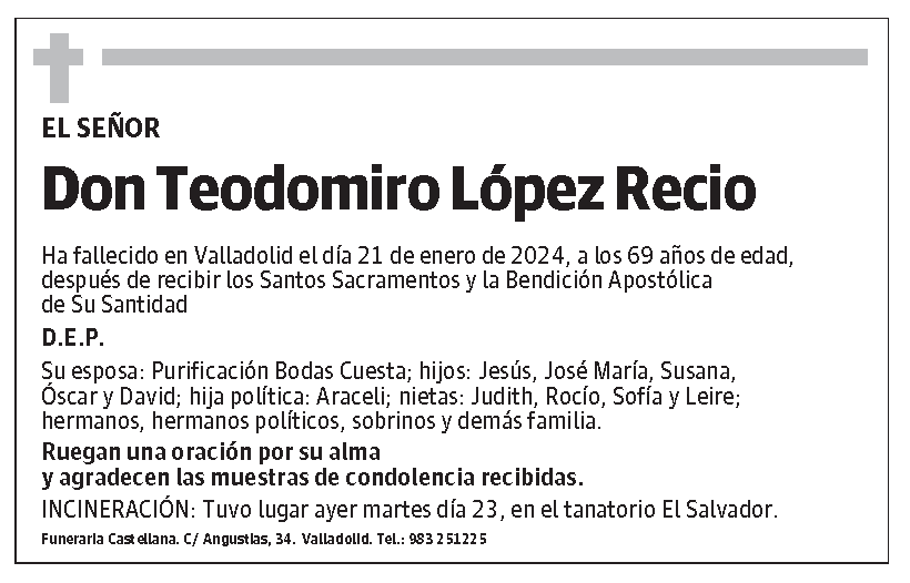 Teodomiro López Recio